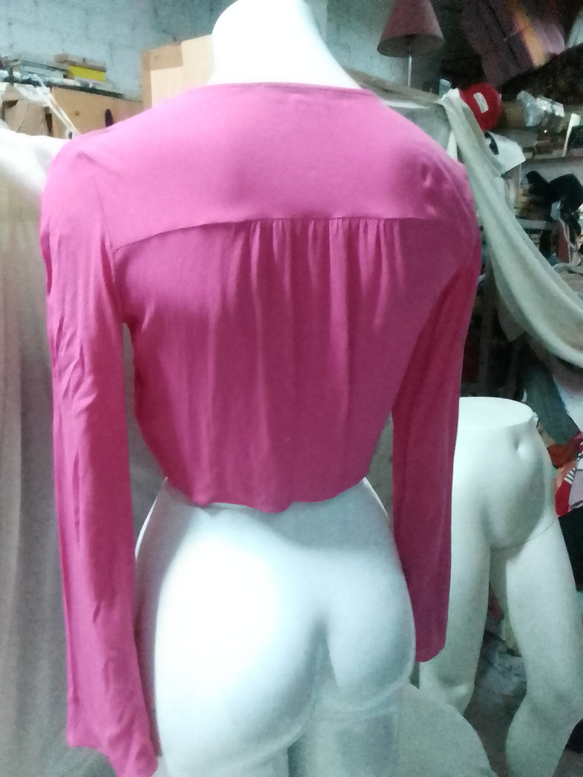 Blusa Bershka mujer manga larga - 5