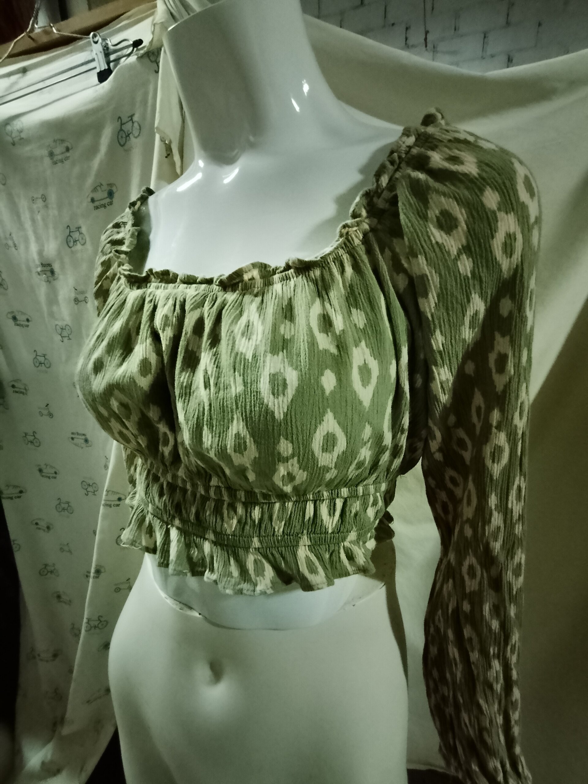 Blusa bolero manga larga - 3