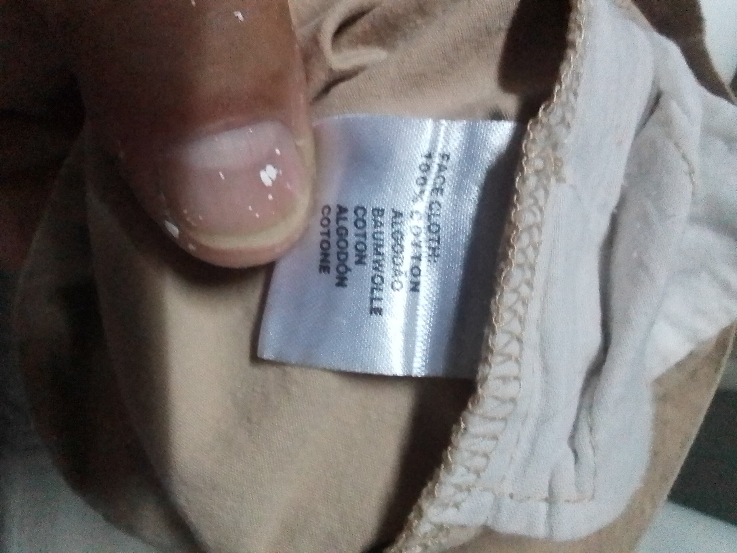 Pantalón corto niña con cinturón de tela - 6