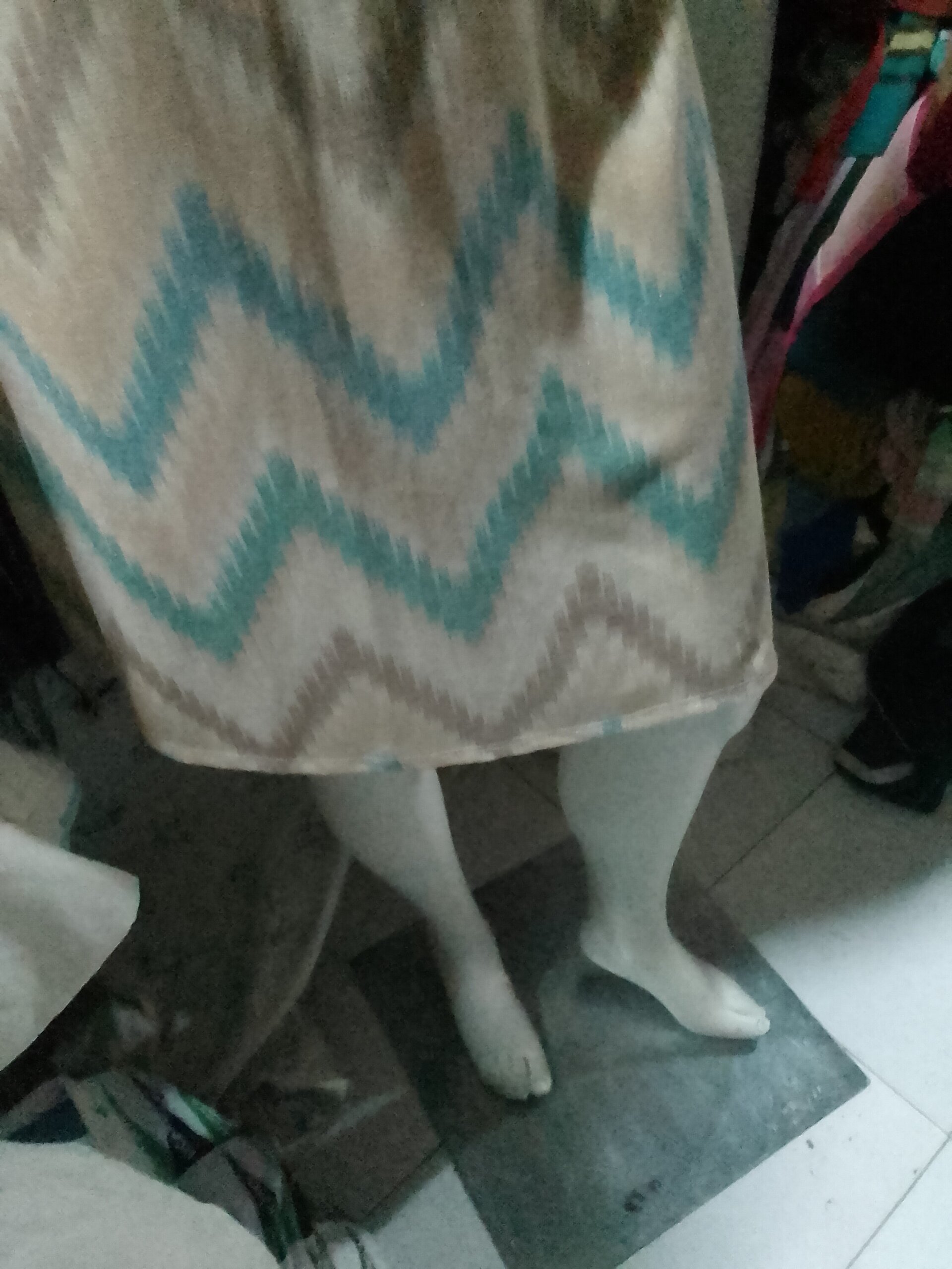 Vestido bohemio túnica manga corta - 4