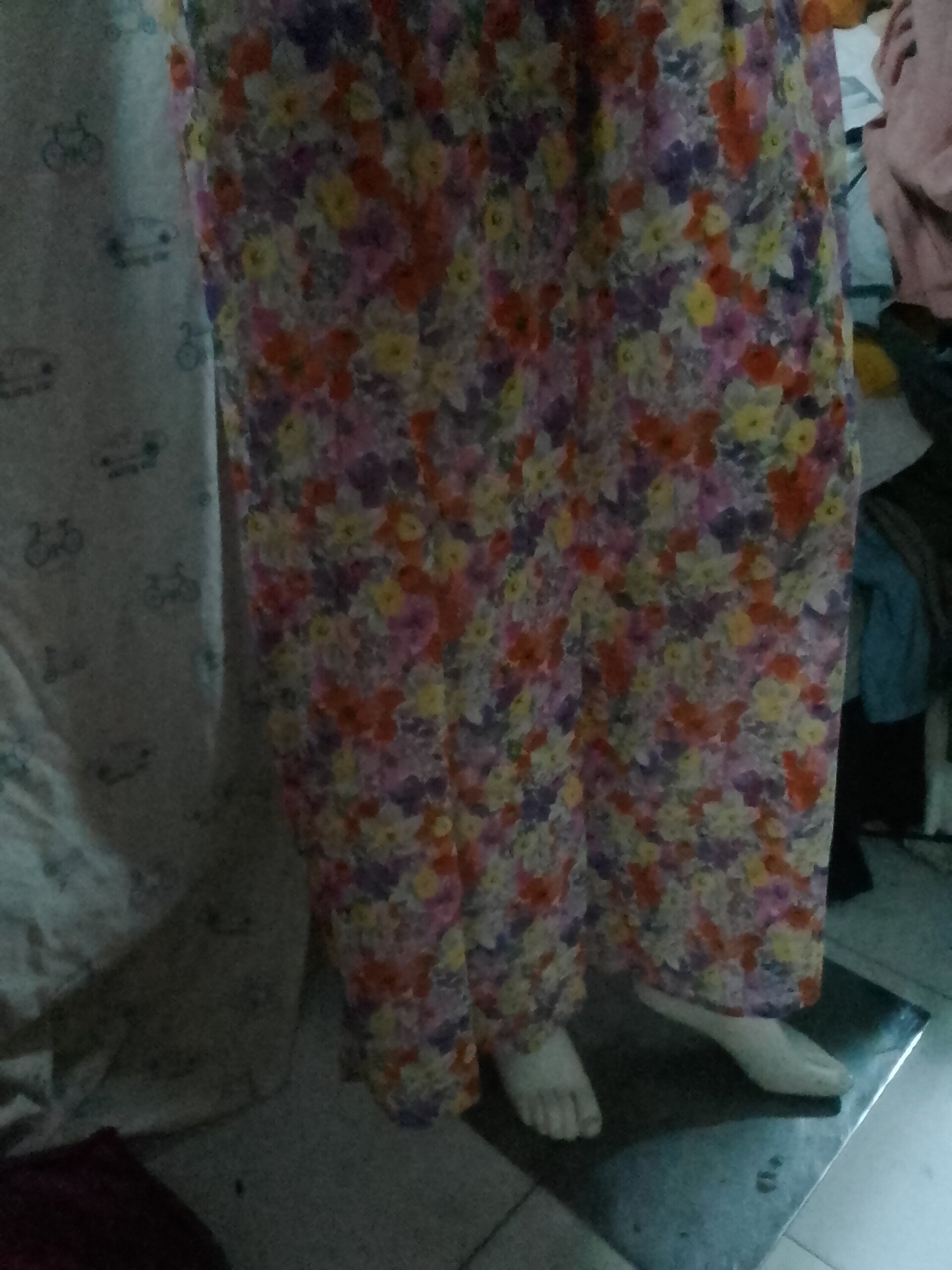 Pantalón ancho mujer estampado floral - 5