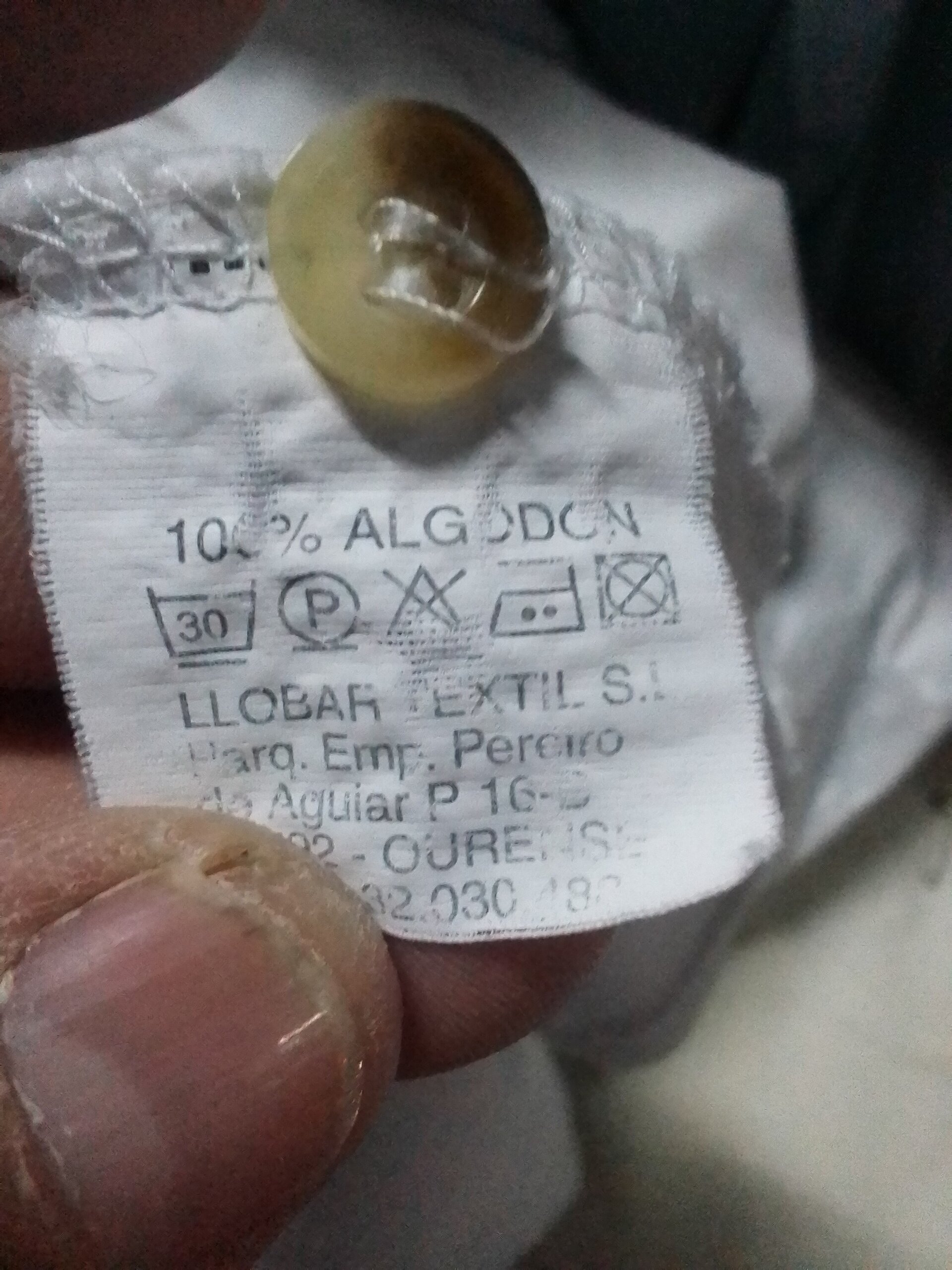 Polo blanco hombre - 5