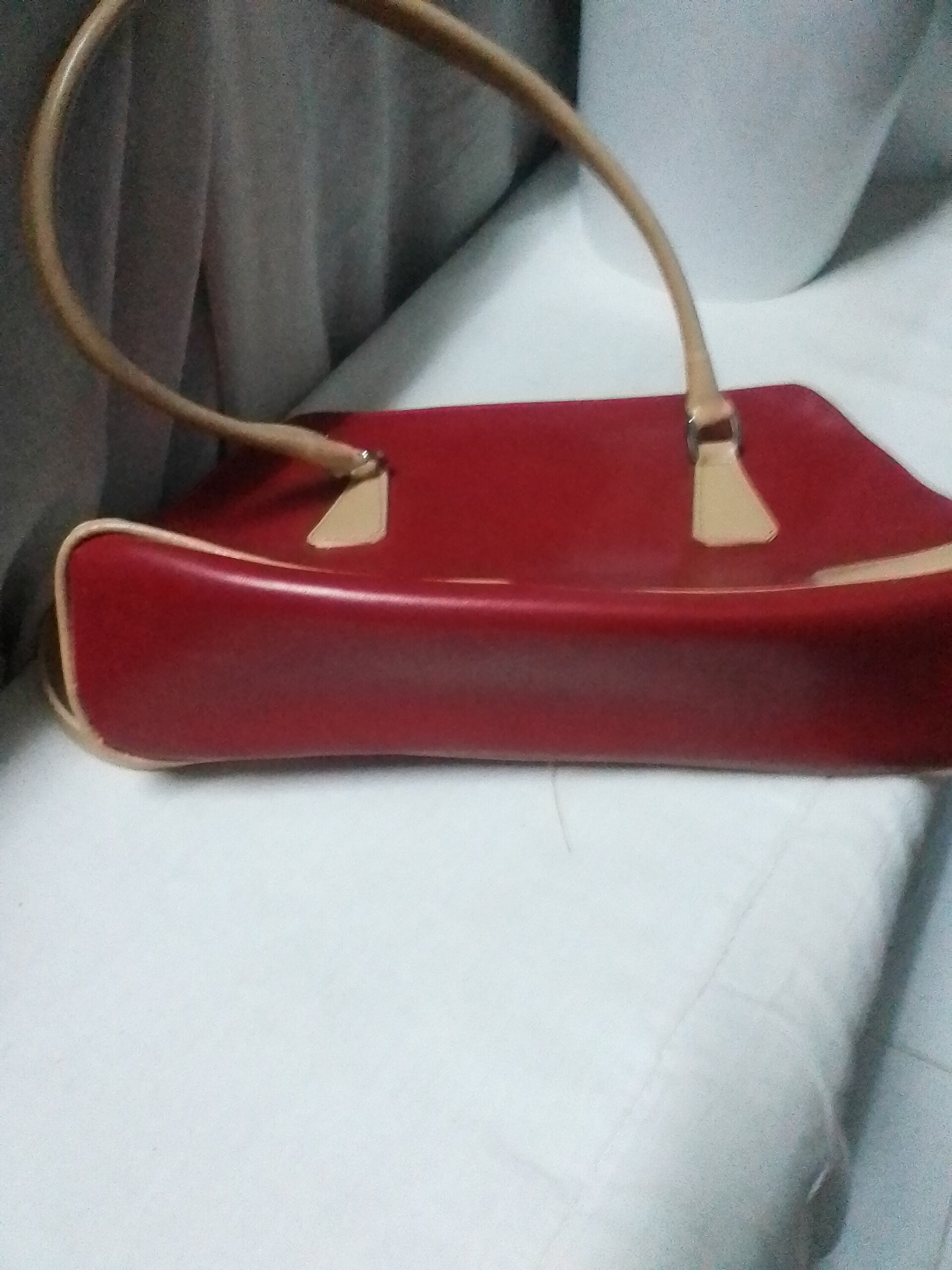 Bolso de asas rojo - 3