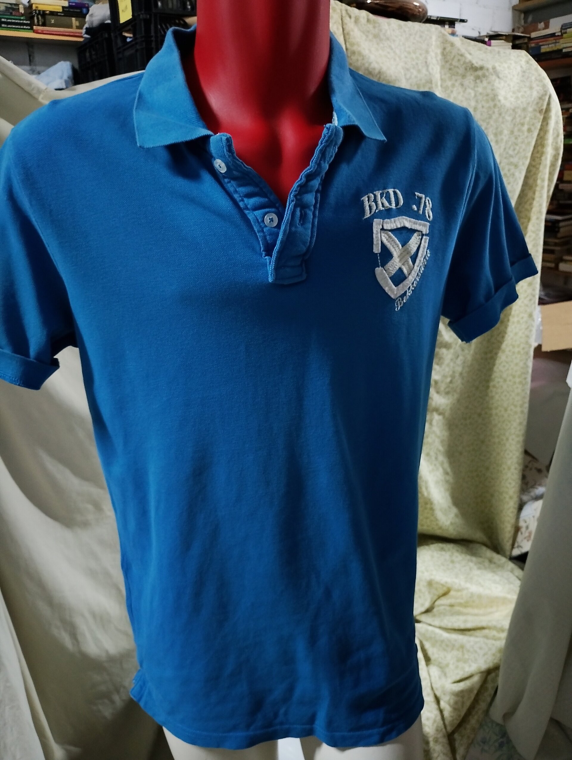 Polo de hombre azul - 5