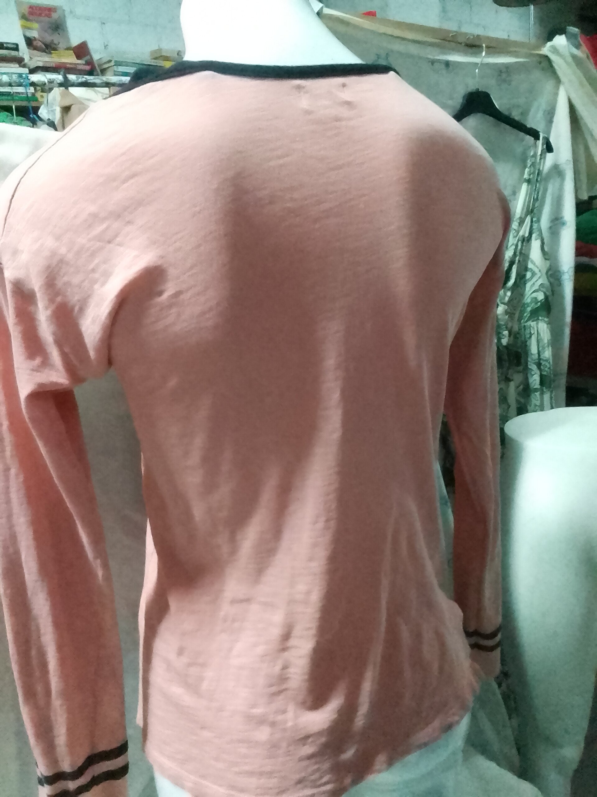 Camiseta niña manga corta con estrellitas - 2