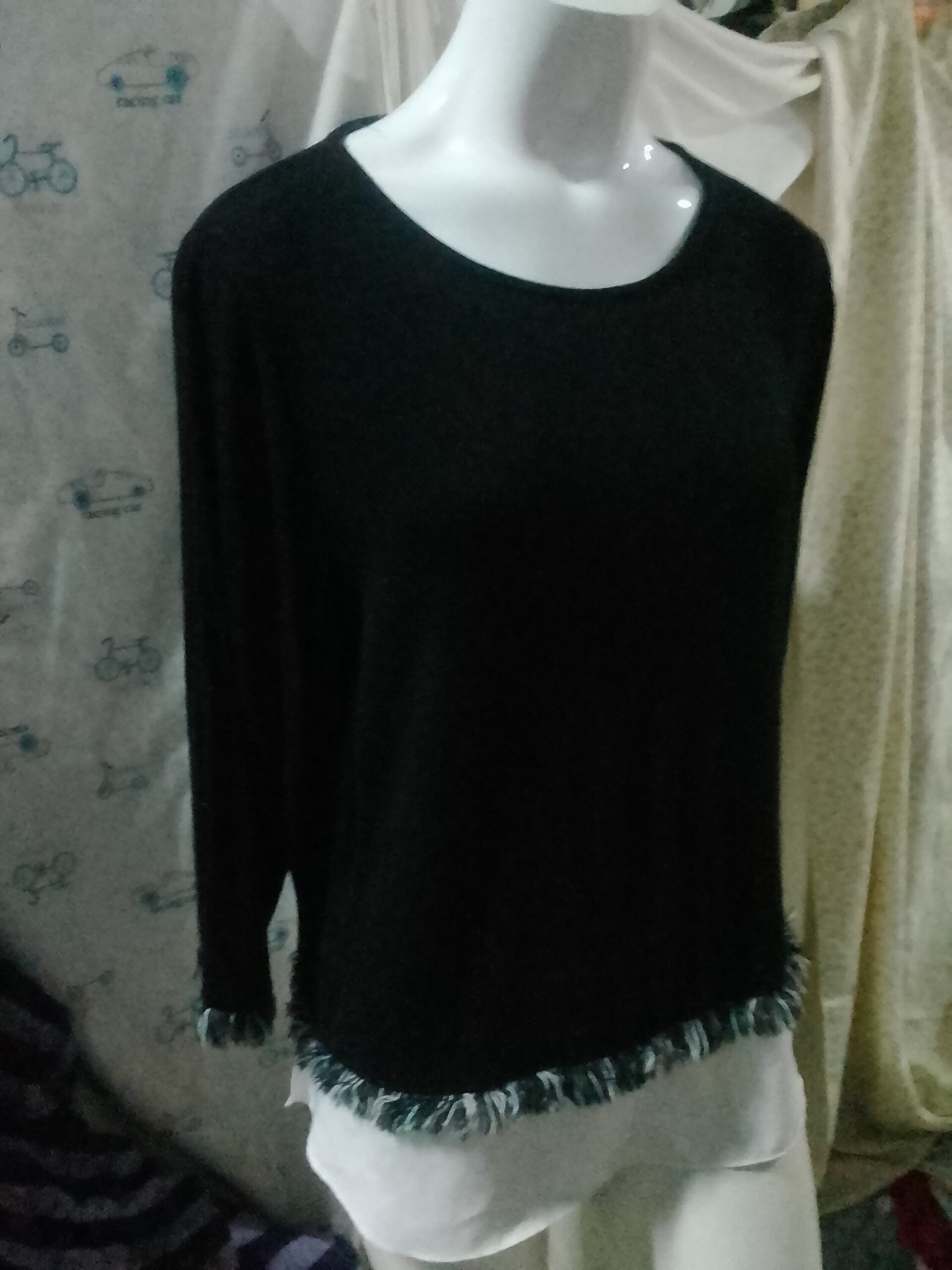 Blusa mujer de flecos - 3