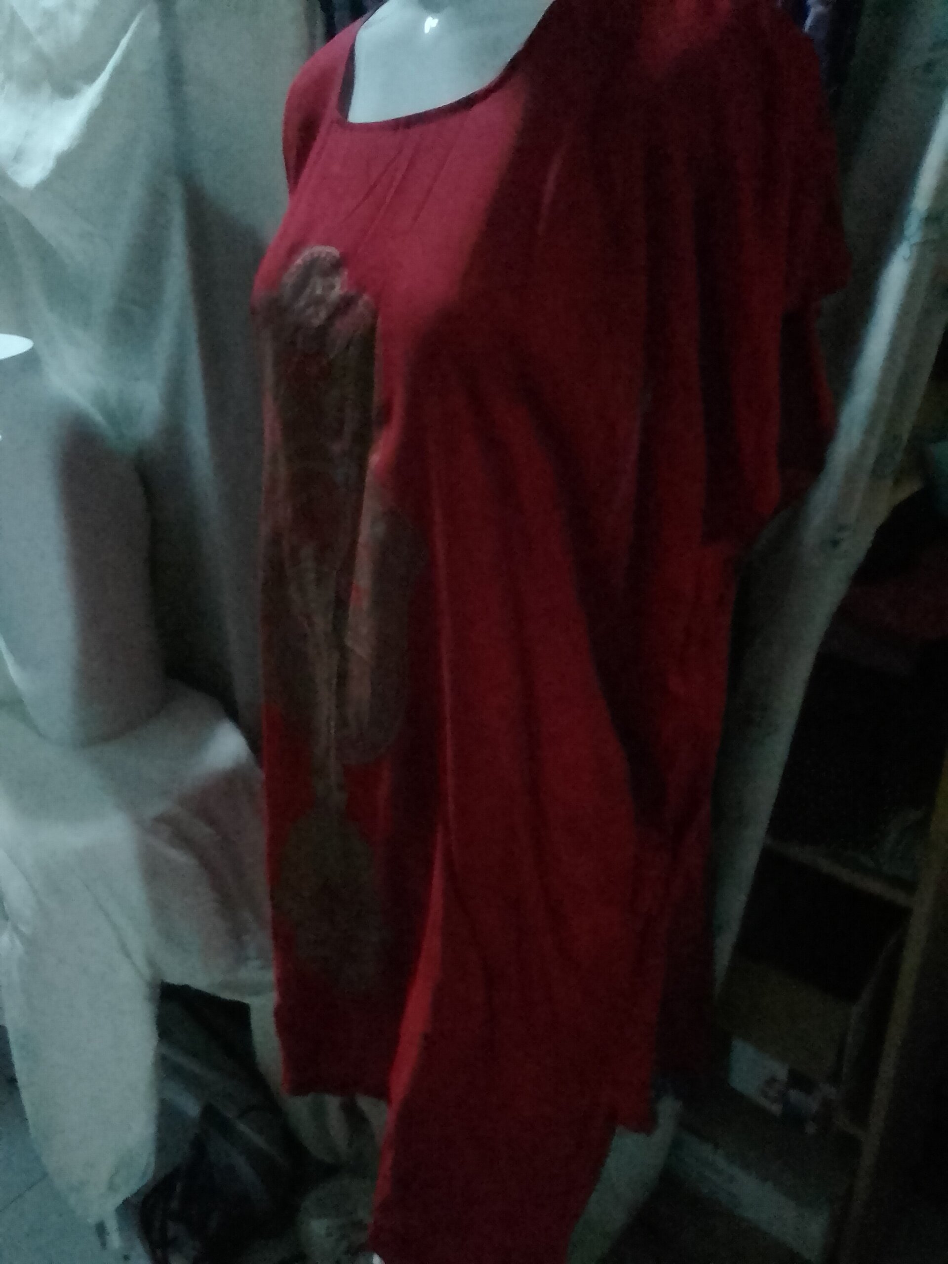 Túnica musulmana corta mano de Fátima - 1