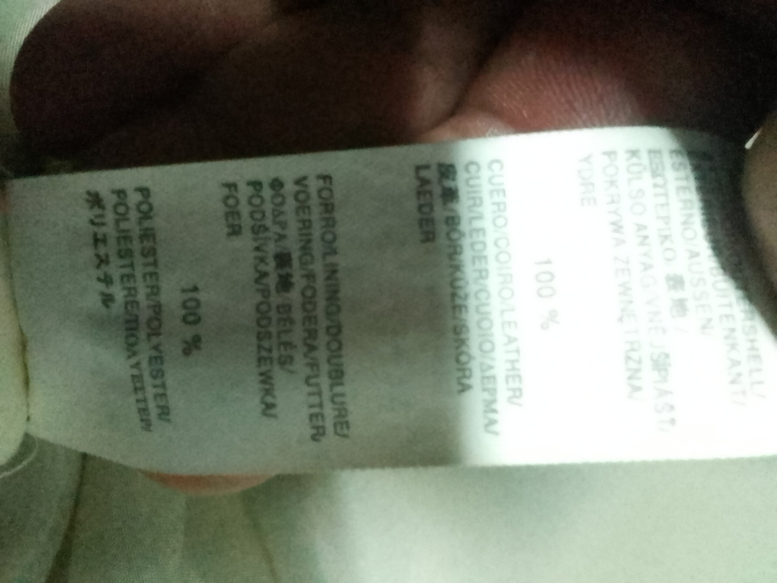 Chaqueta hombre piel con cremallera - 7