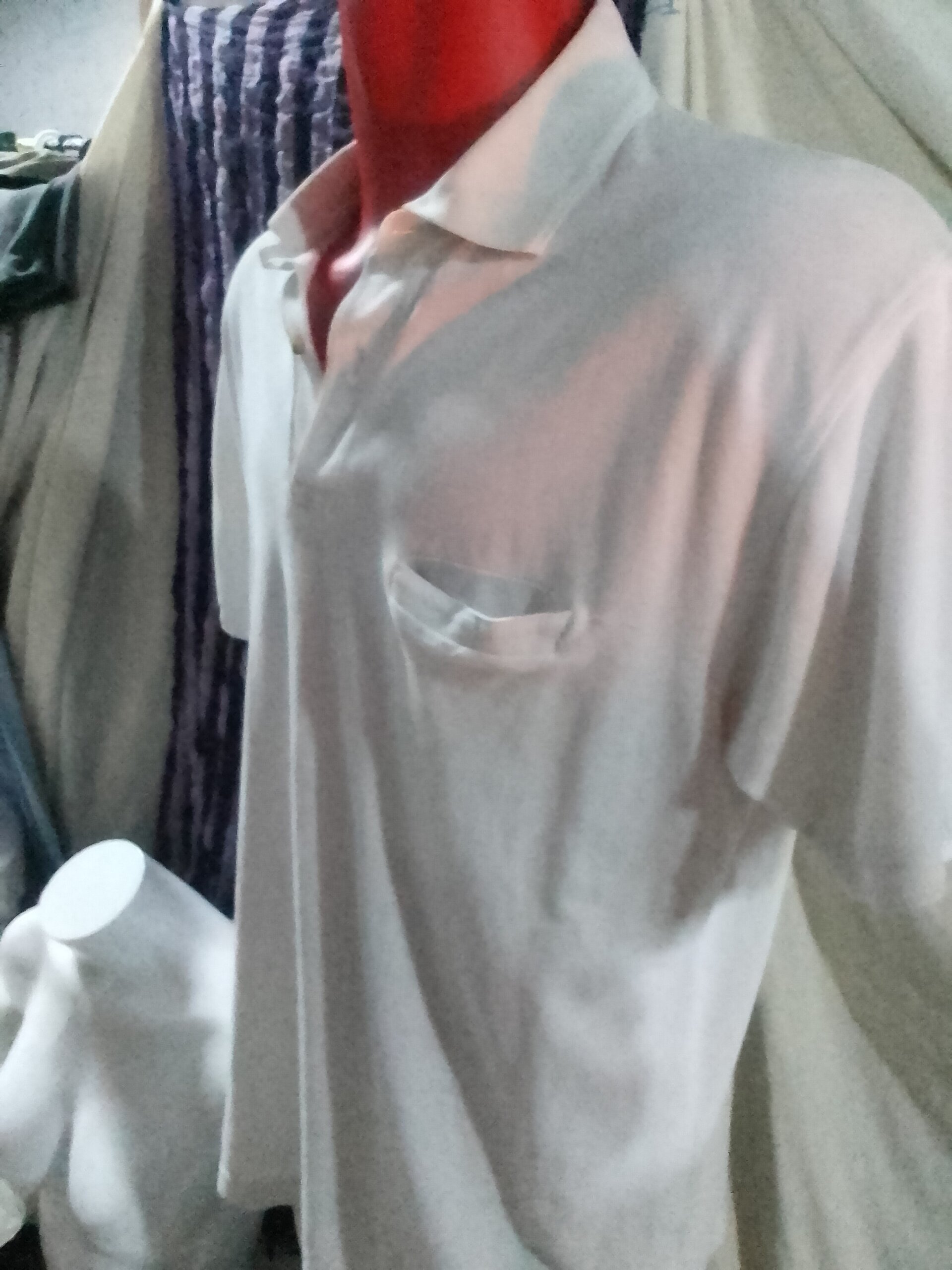 Polo blanco hombre - 3