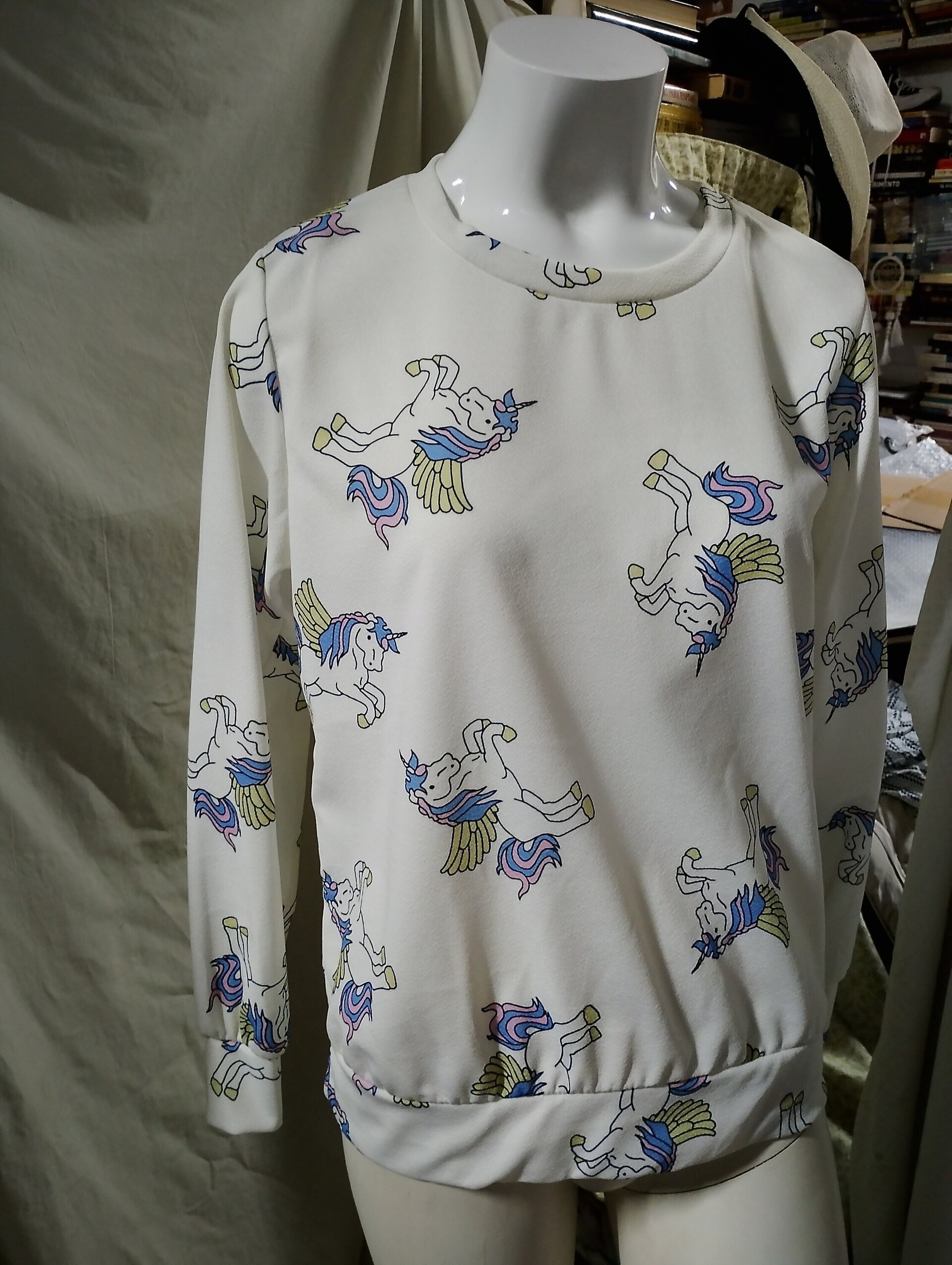 Sudadera mujer unicornios - 1