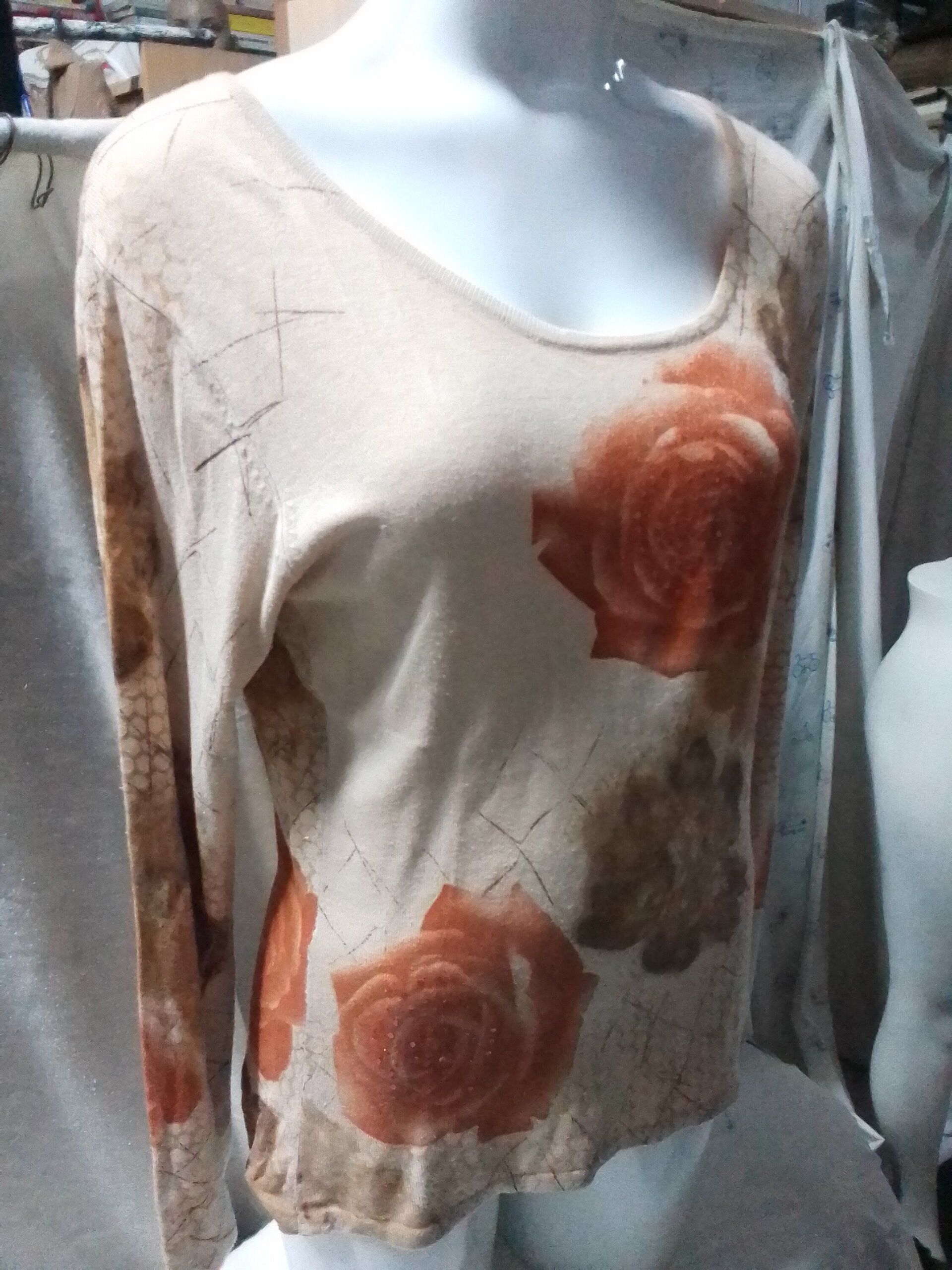 Jersey primavera estampado - 1