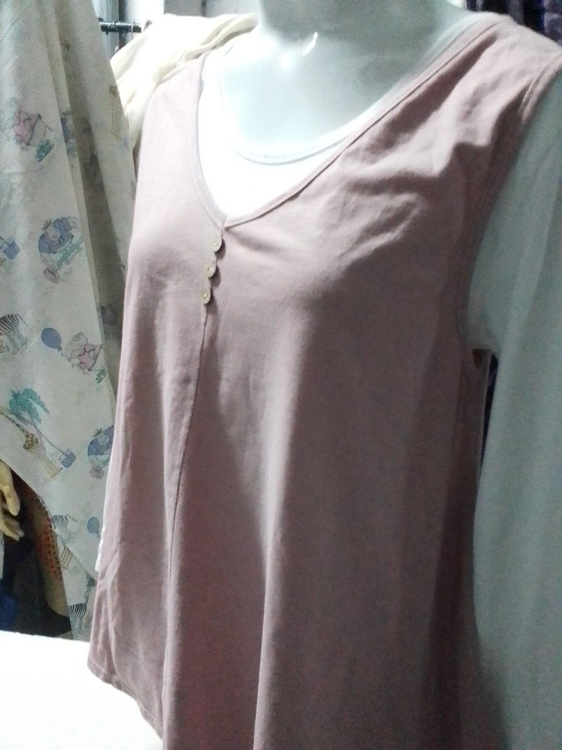 Blusa+camiseta italiana de algodón - 1