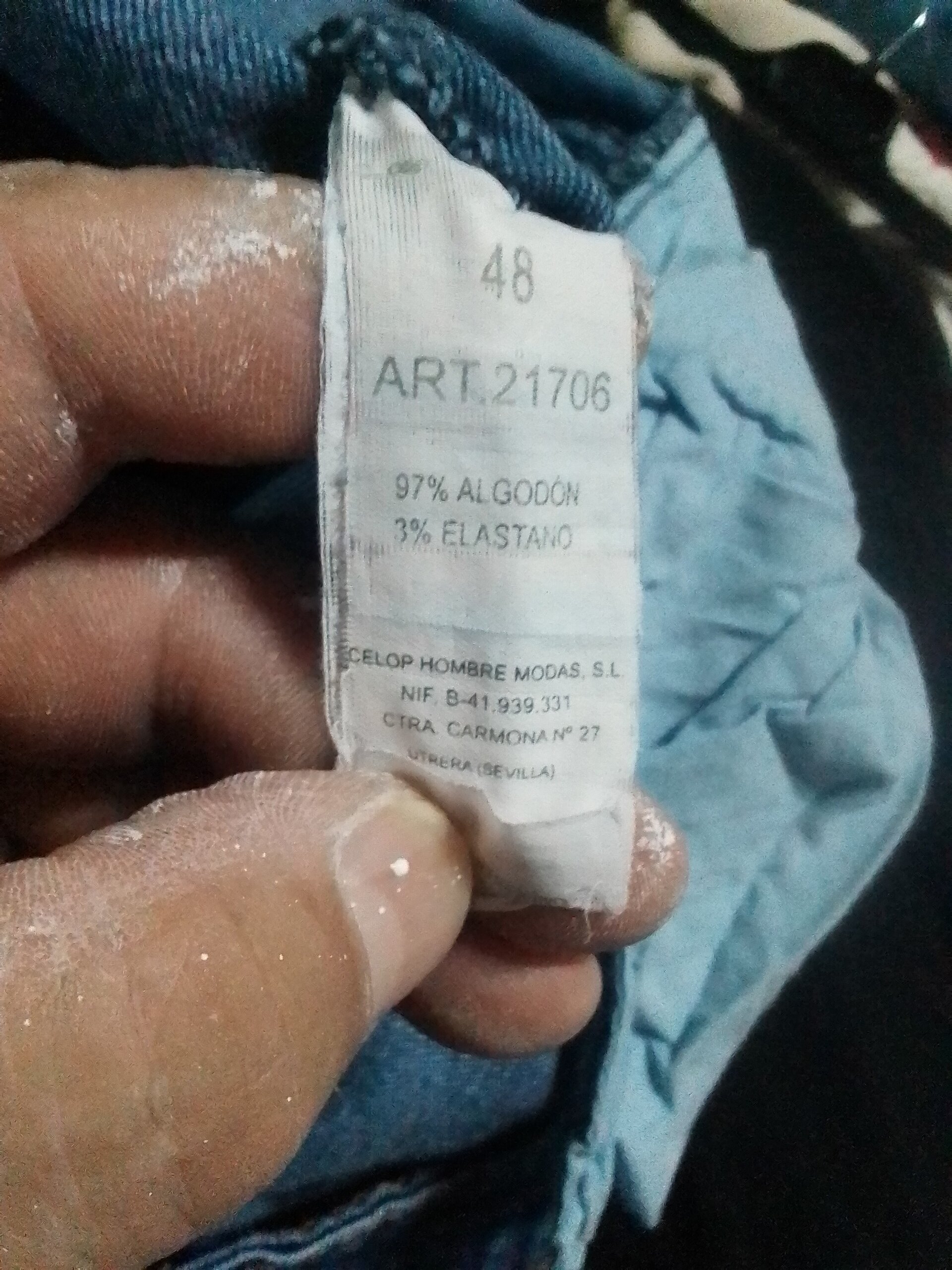 Vaquero pitillo hombre - 5