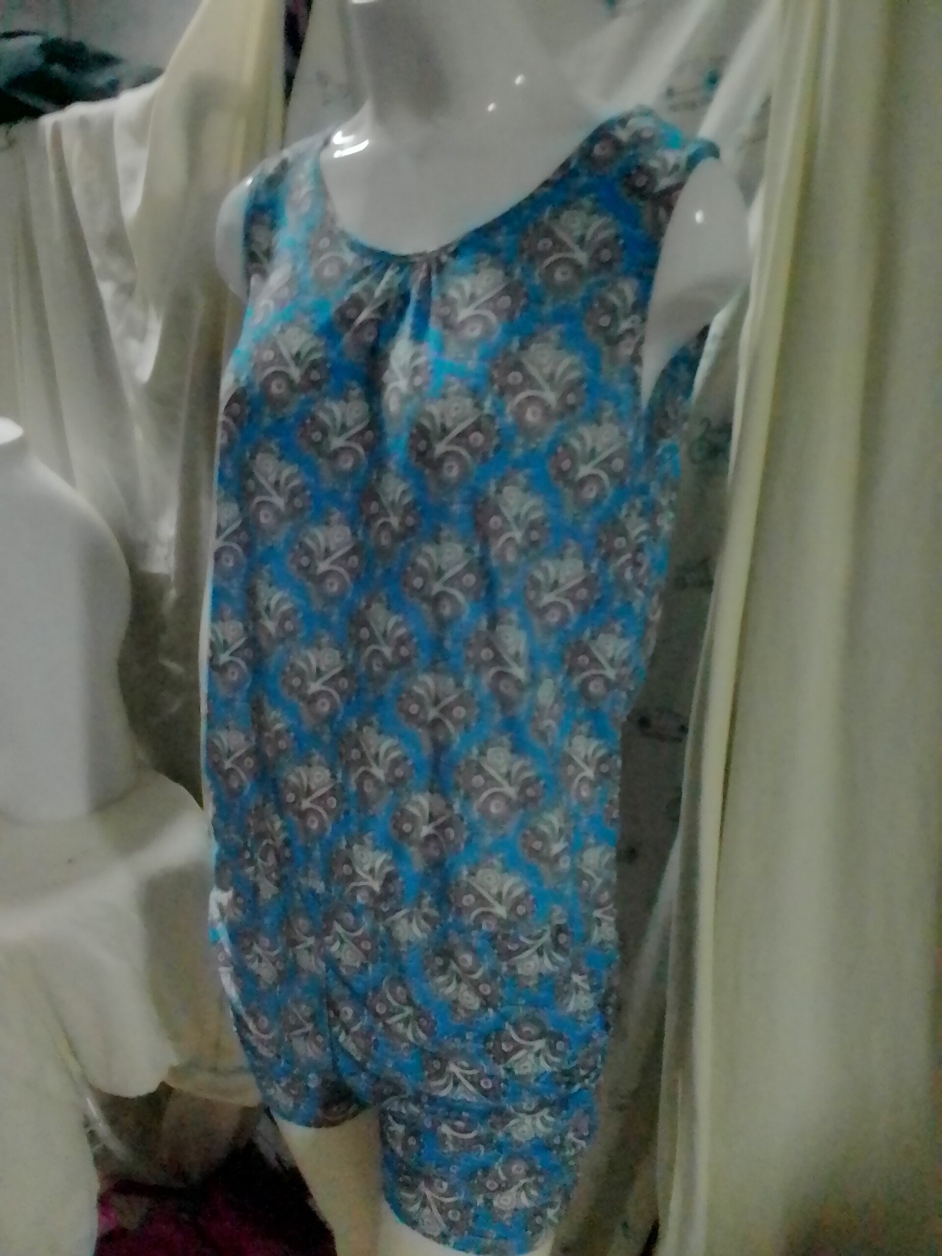 Mono short sin mangas mujer estampado - 4