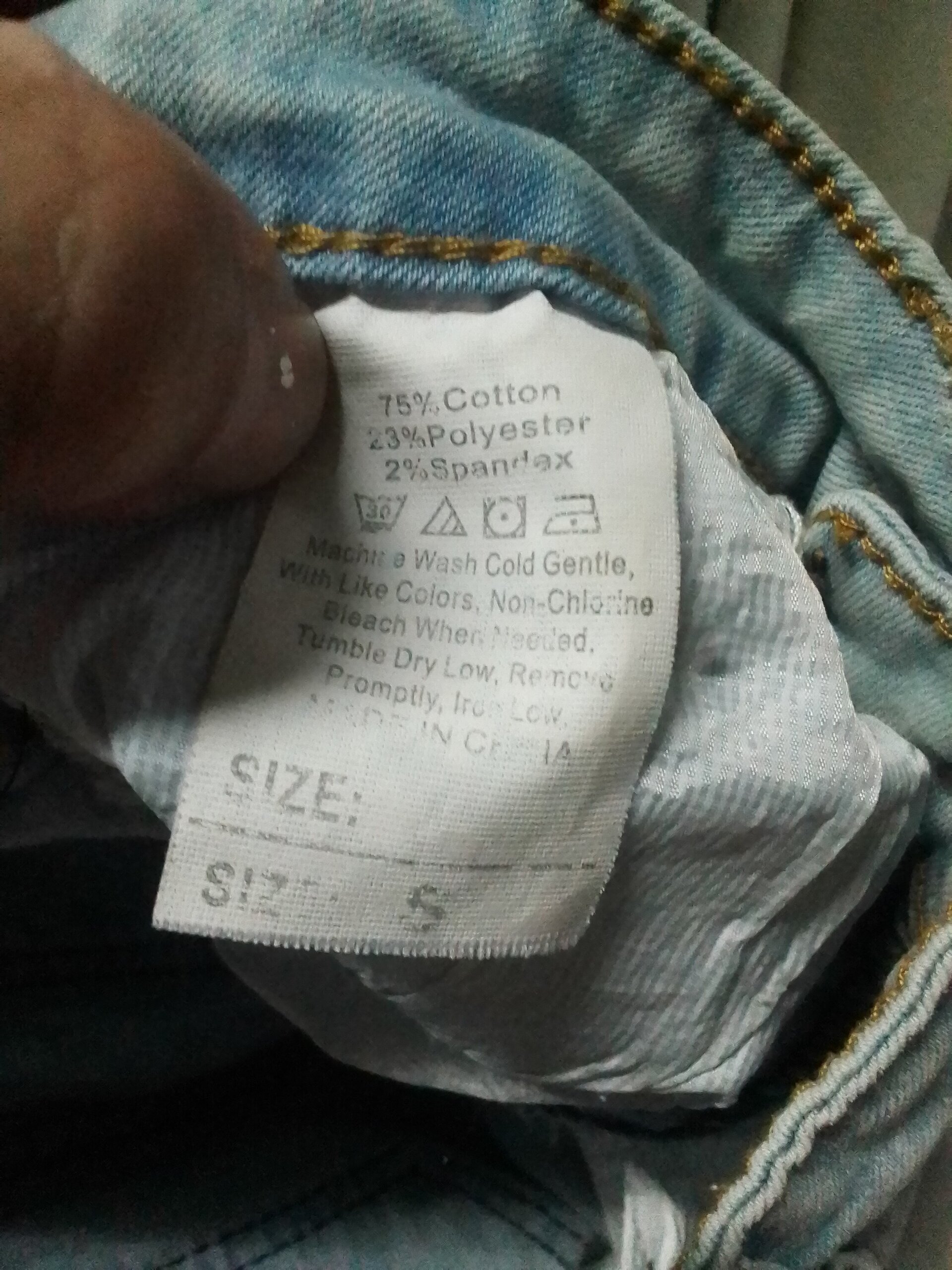 Pantalón vaquero elástico pitillo - 3