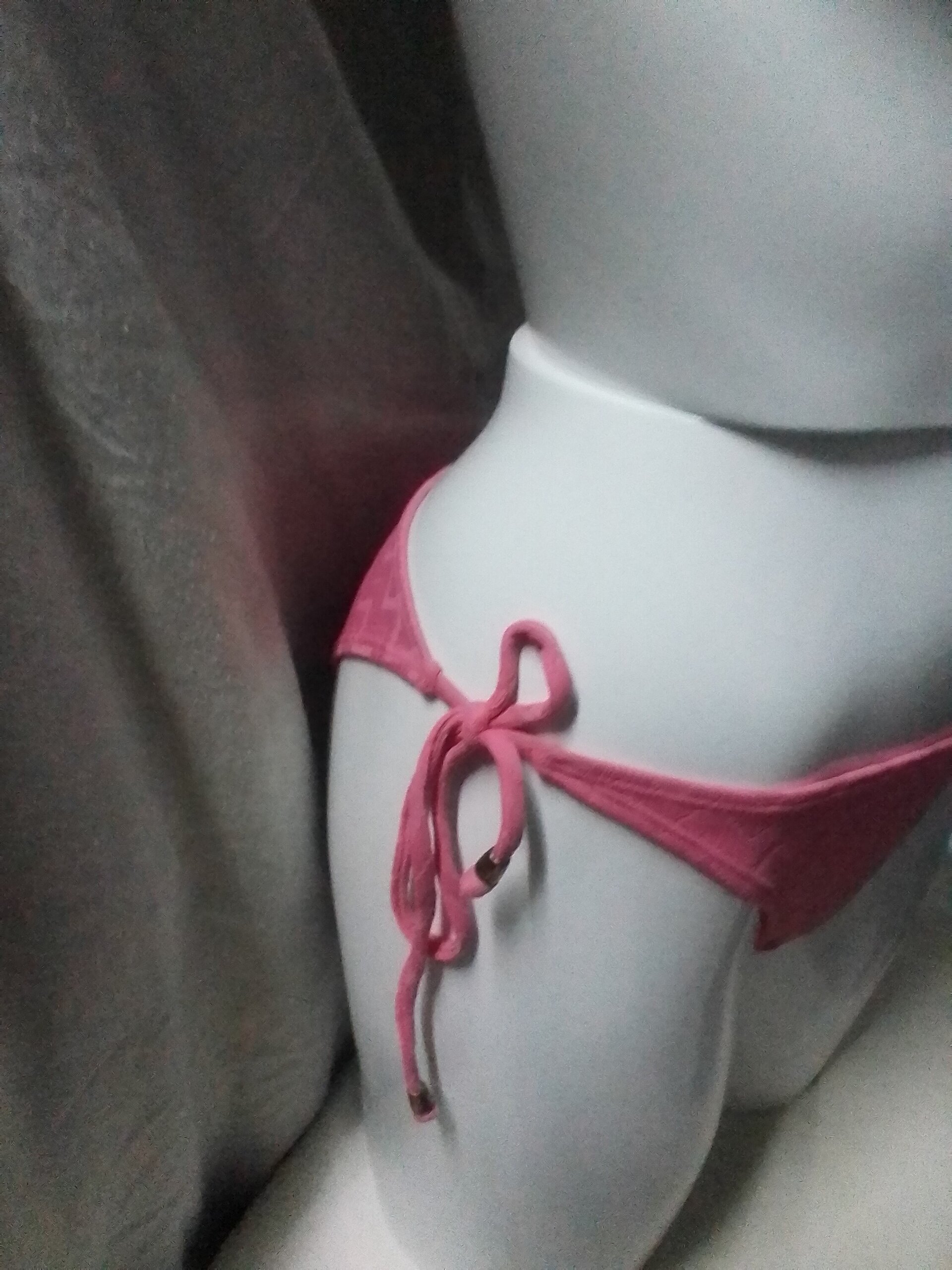 Bikini topless con lazos - 3