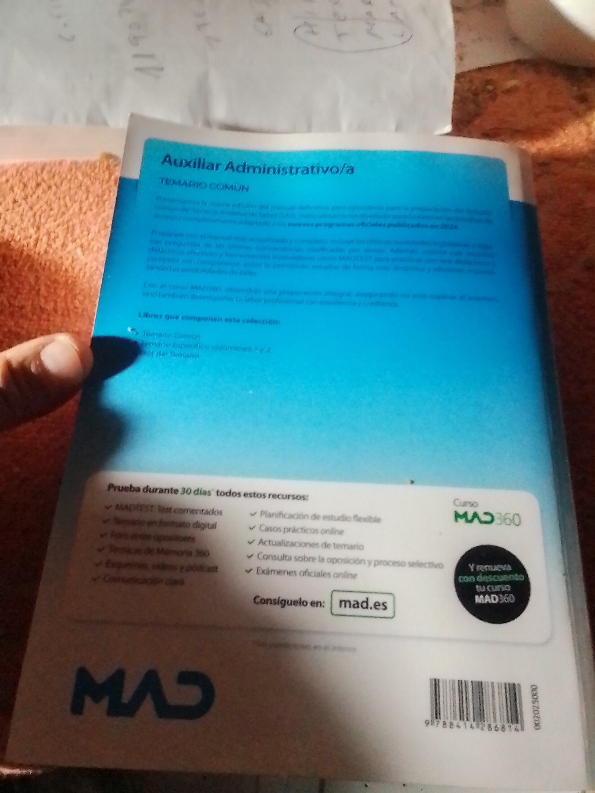 Auxiliar Administrativo, Temario Comun - 2