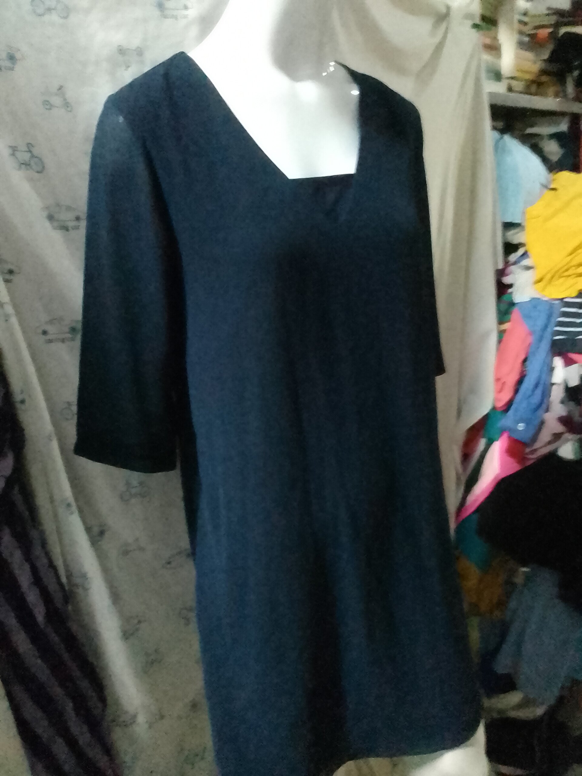 Vestido semitransparente - 1