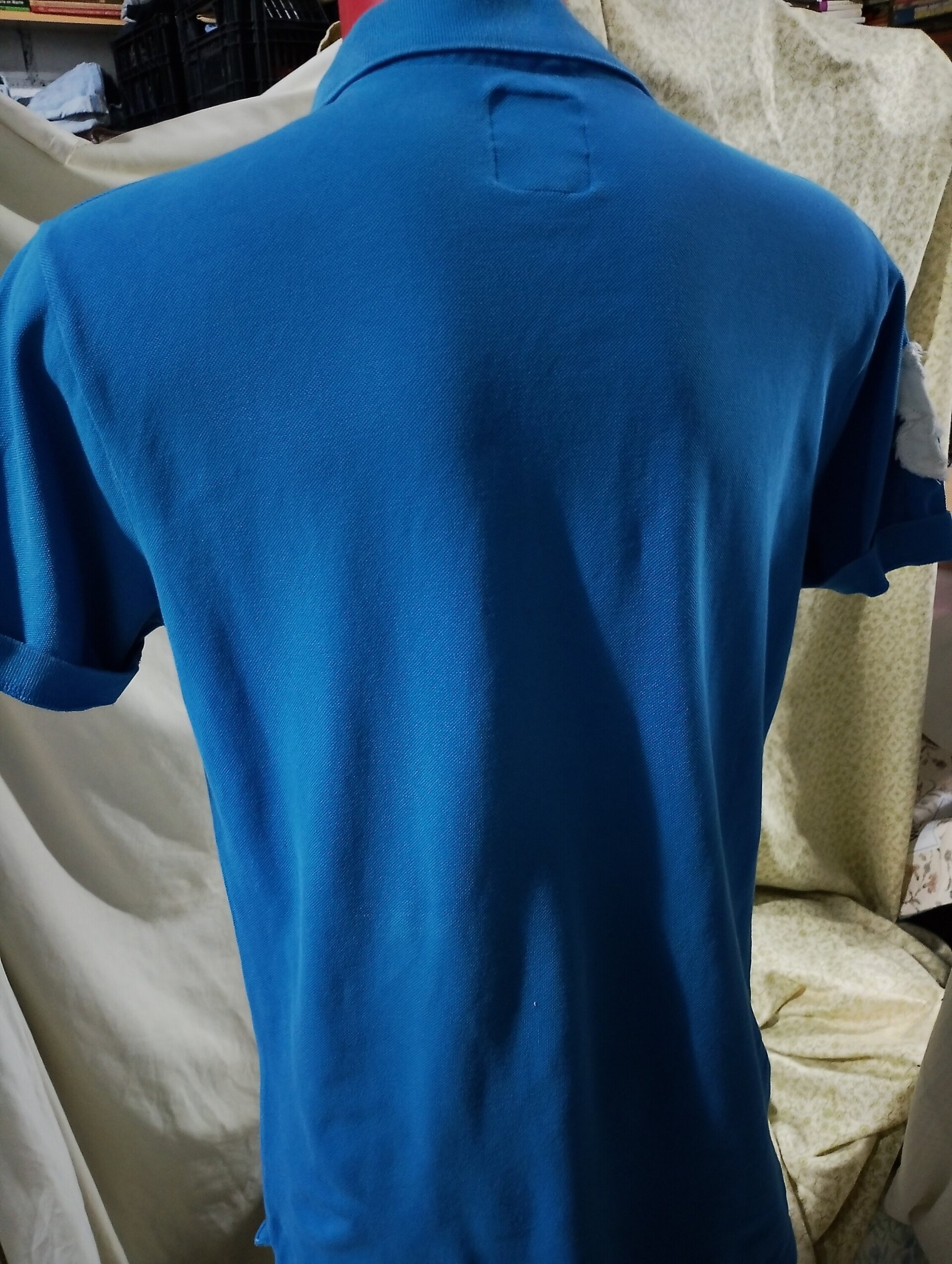 Polo de hombre azul - 3