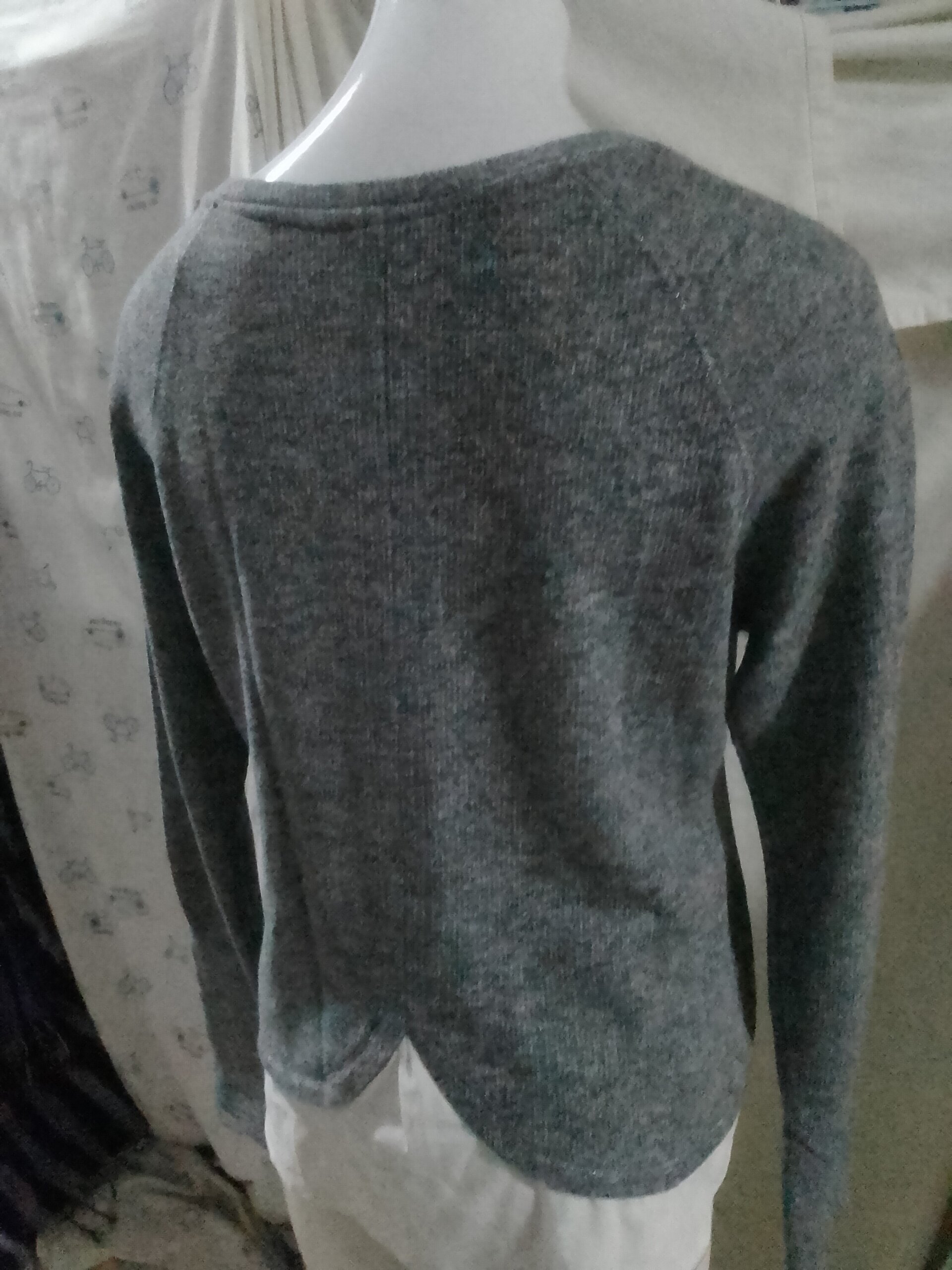 Jersey gris mujer - 3