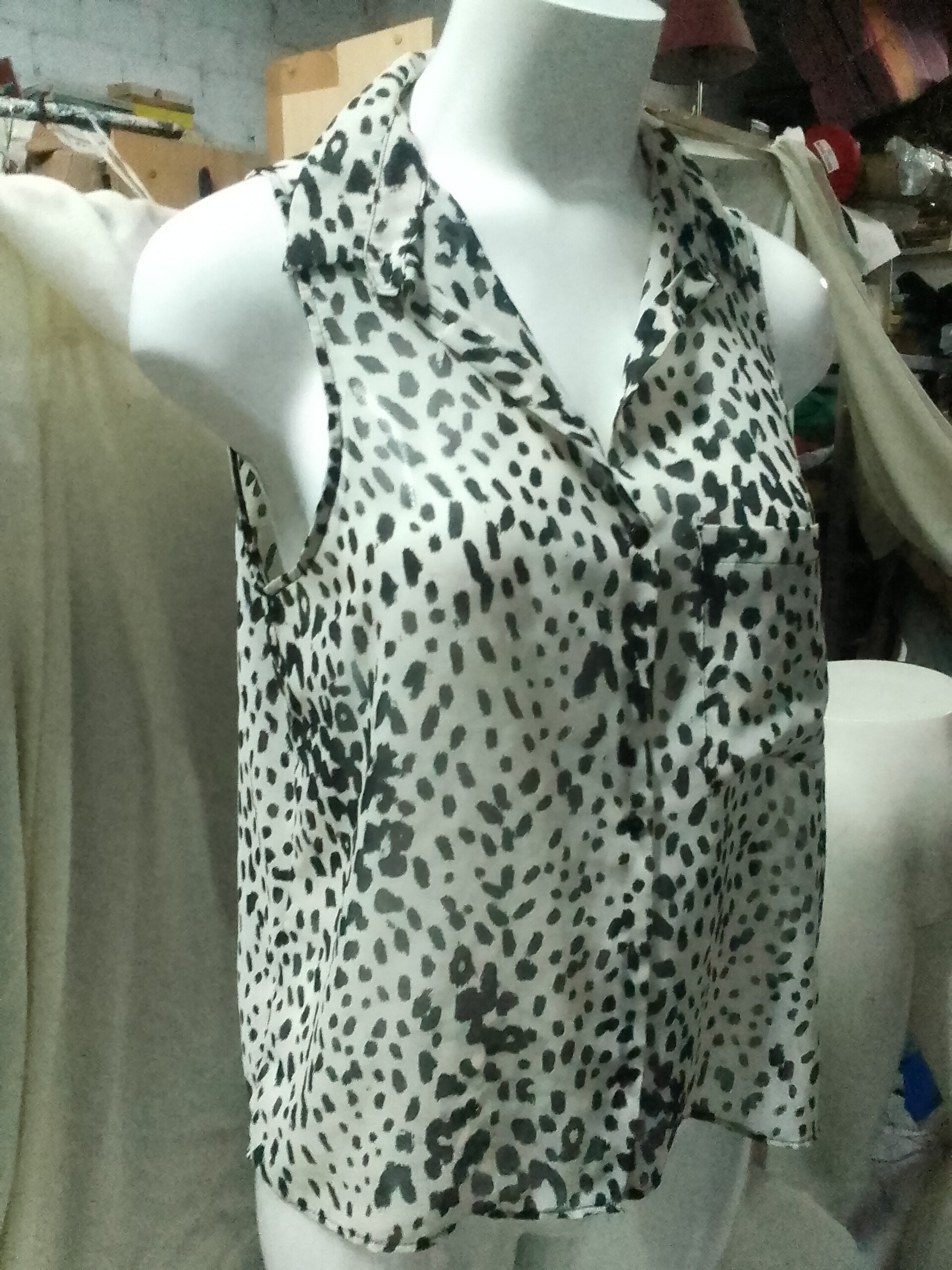 Camisa sin mangas mujer Bershka - 3