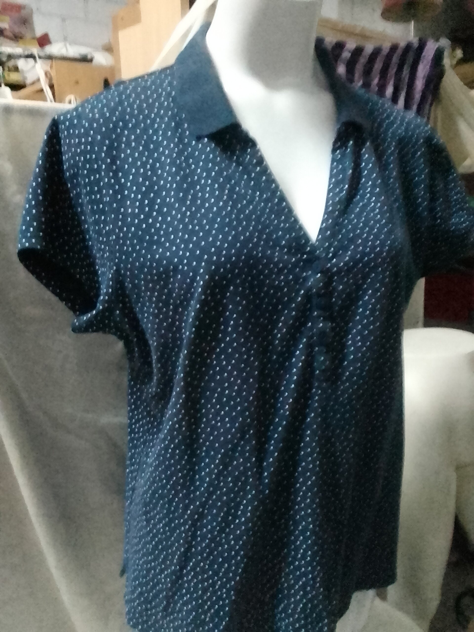 Polo blusa mujer manga corta - 1