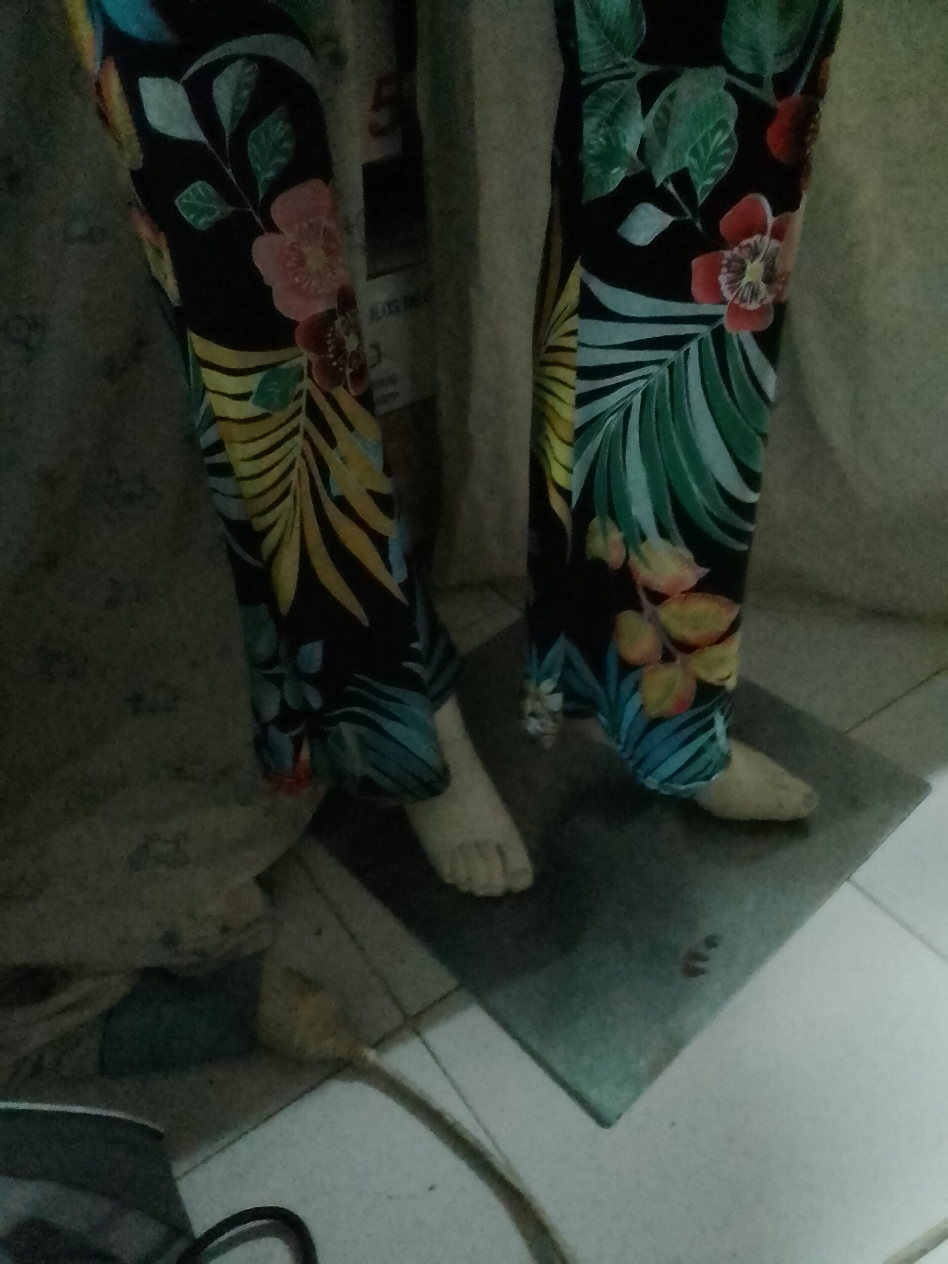 Pantalón ancho mujer estampado selva - 4