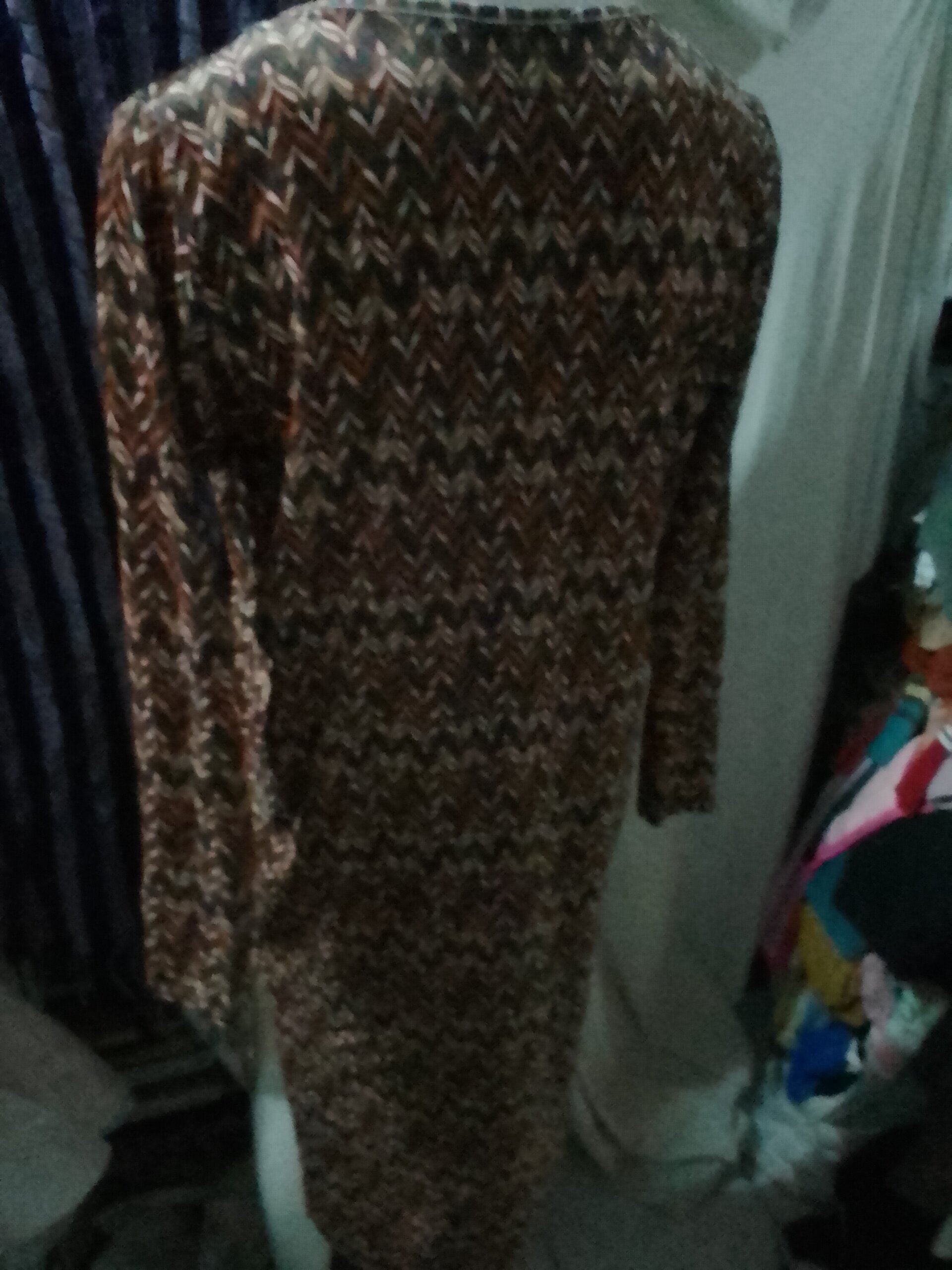 Vestido túnica manga larga - 4