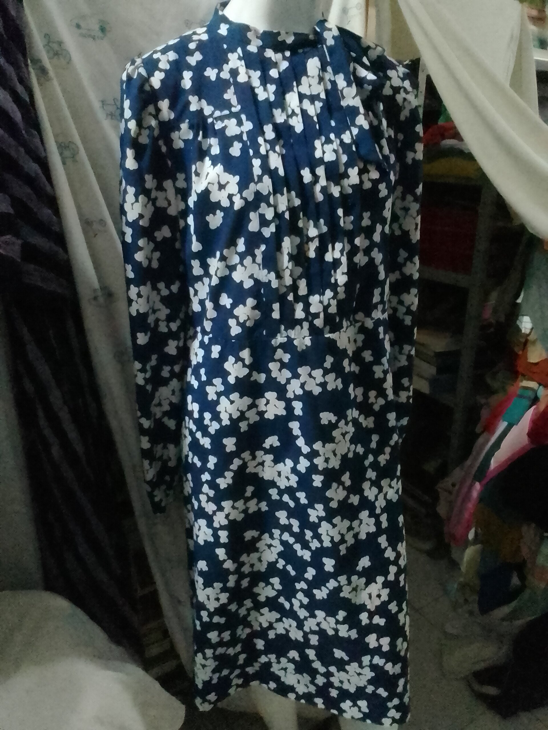 Vestido largo mujer informal - 1