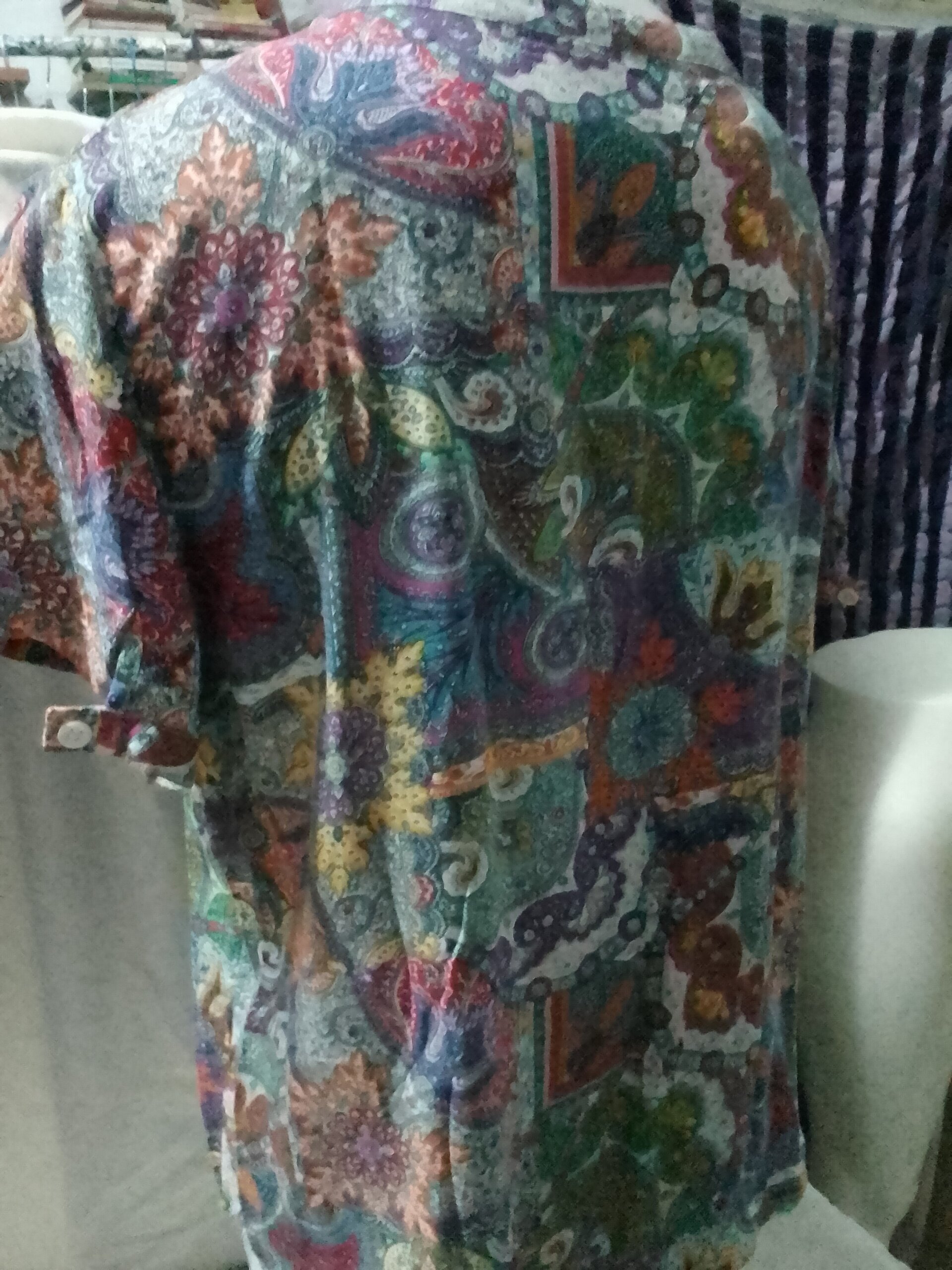 Camisa boho manga corta - 3