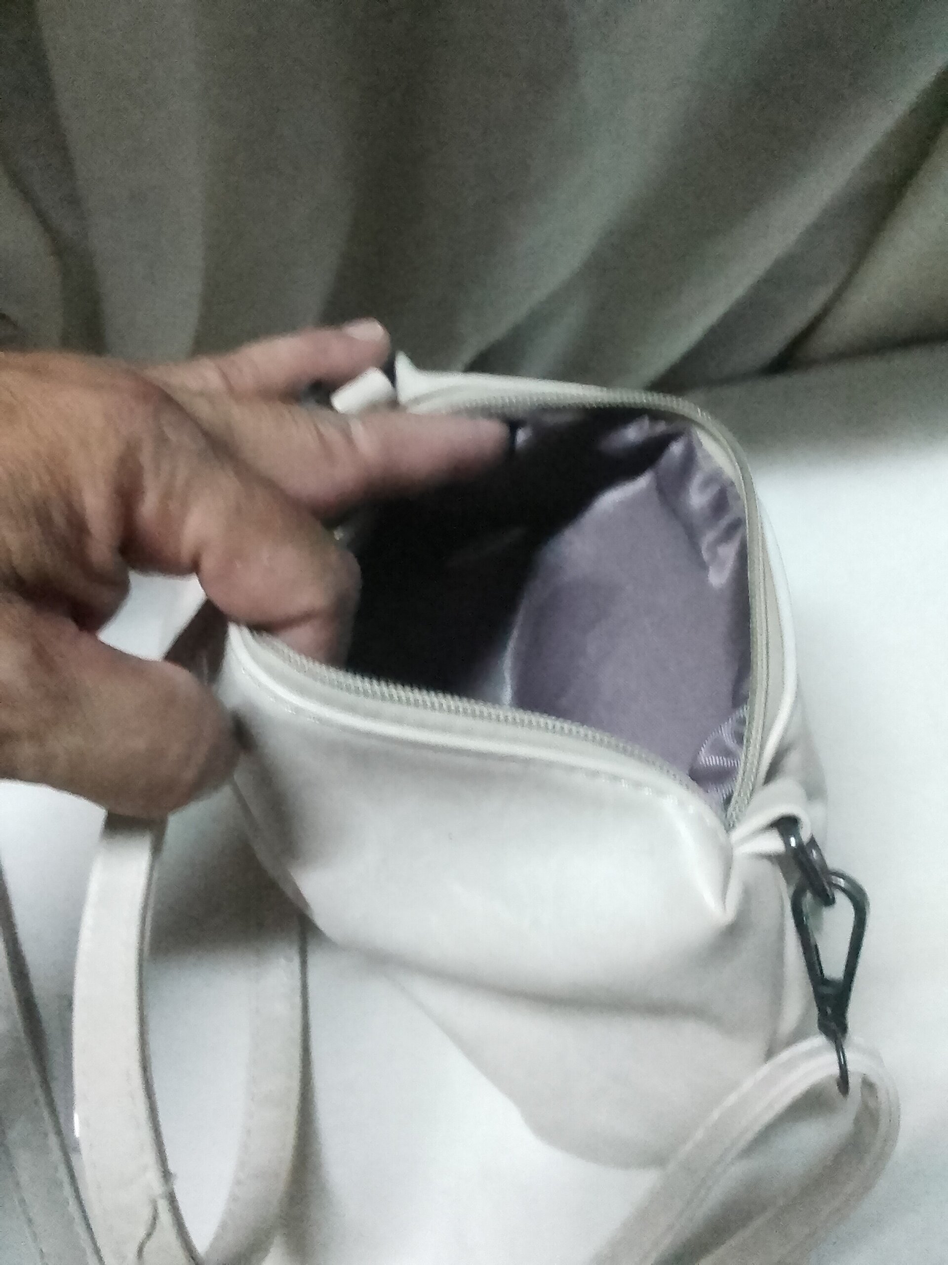 Bolso pequeño de hombro blanco - 3