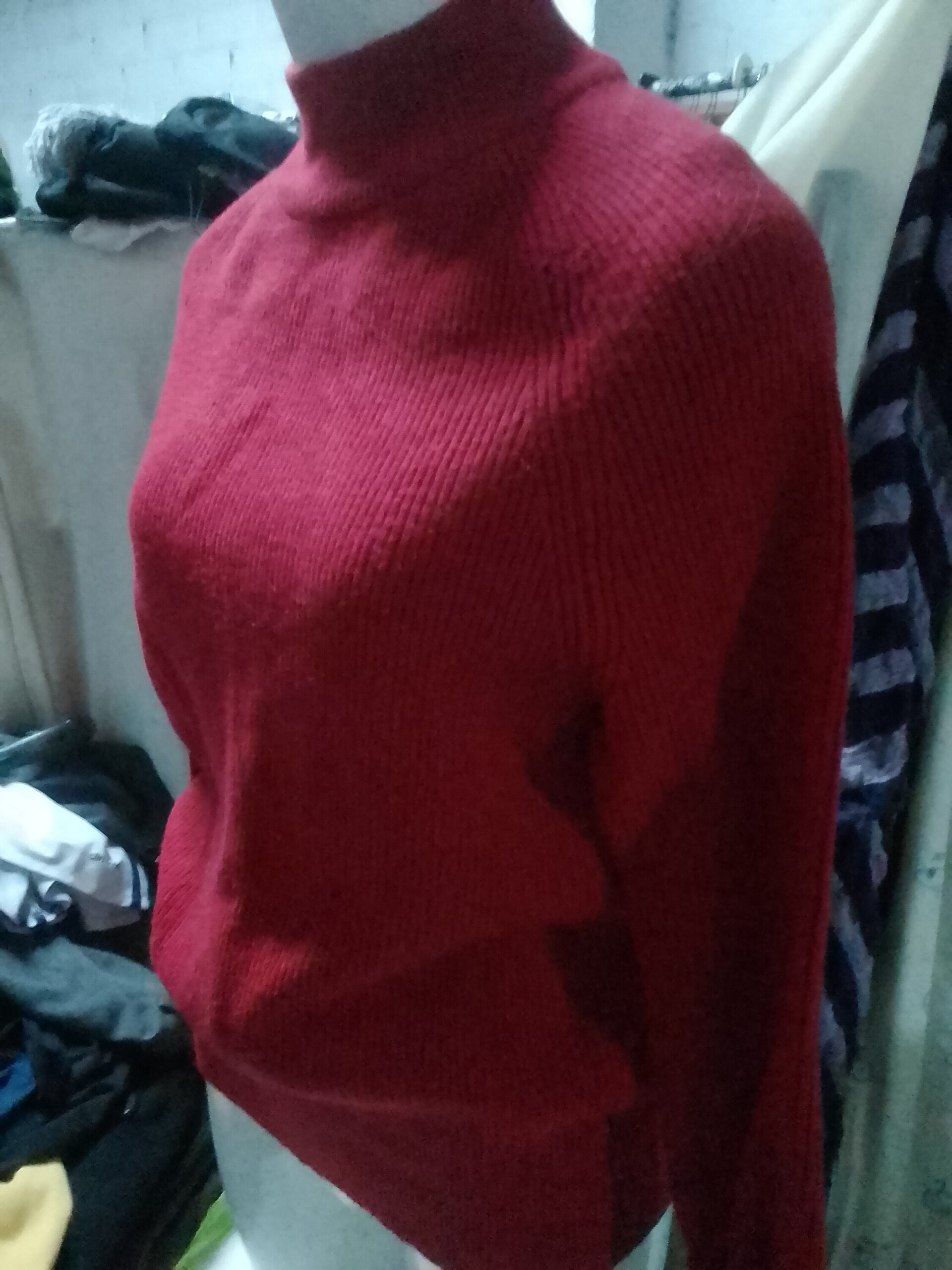 Jersey mujer cuello estrecho - 3