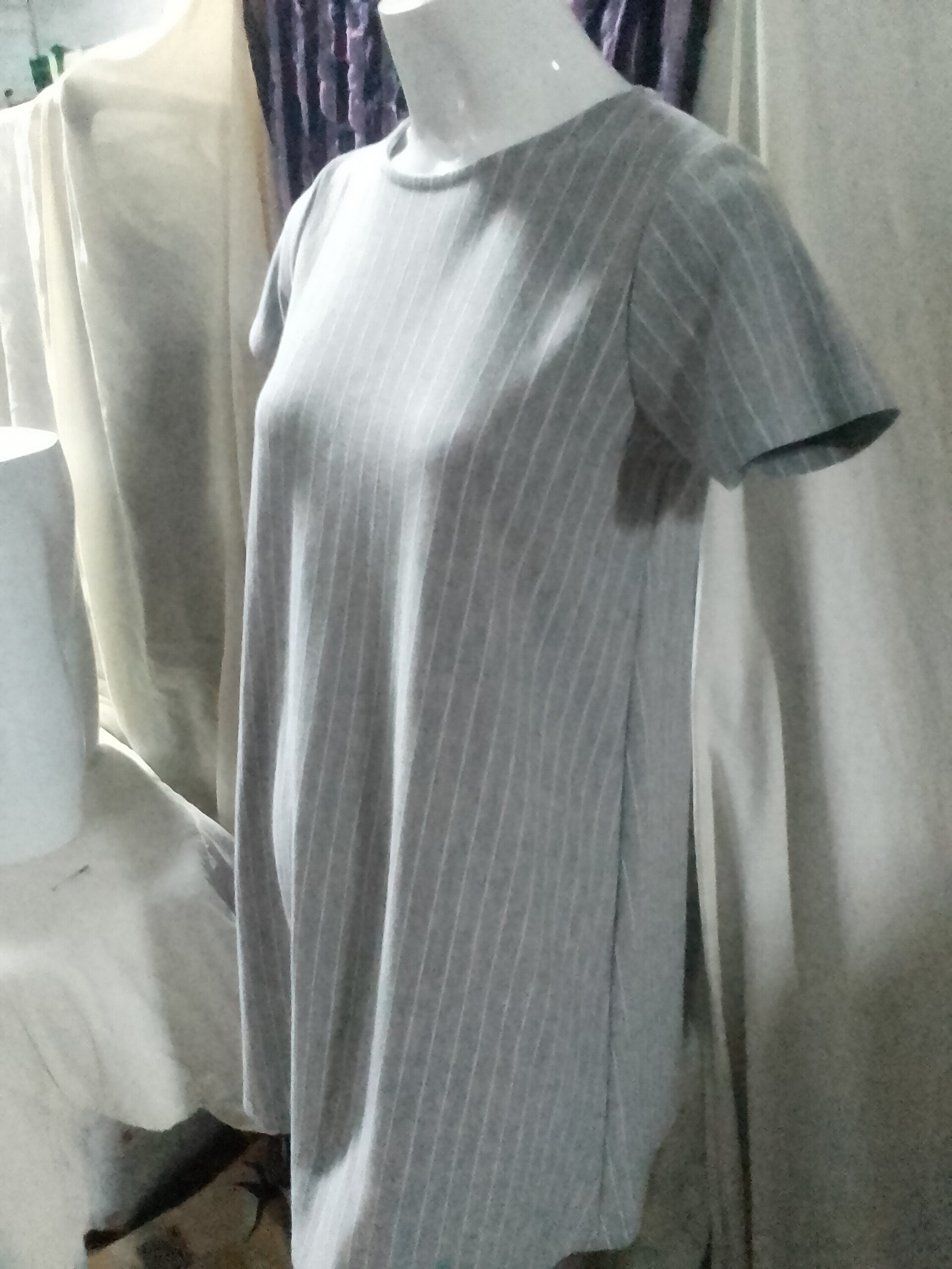 Vestido manga corta - 4