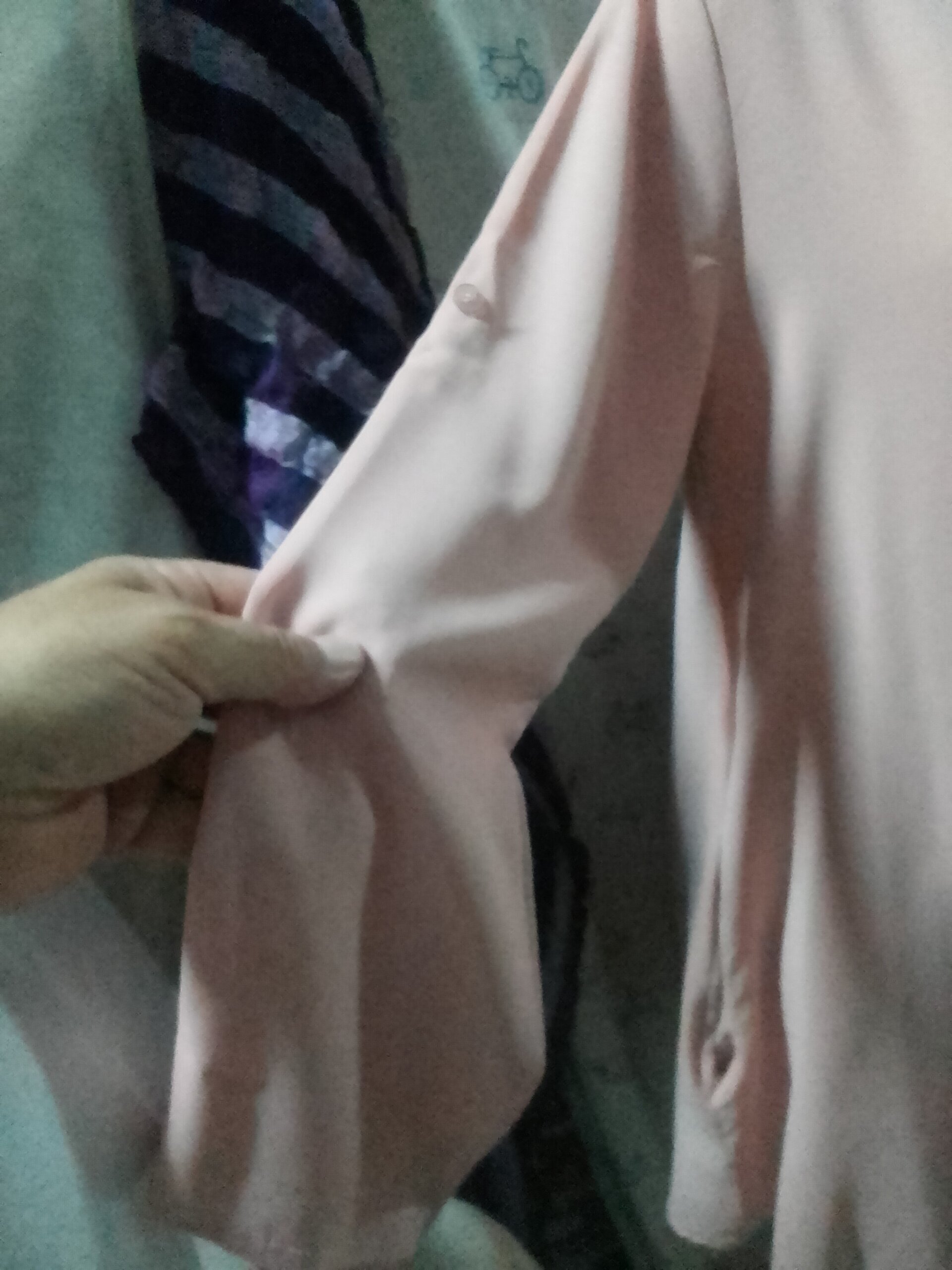 Vestido hasta la rodilla manga larga - 2