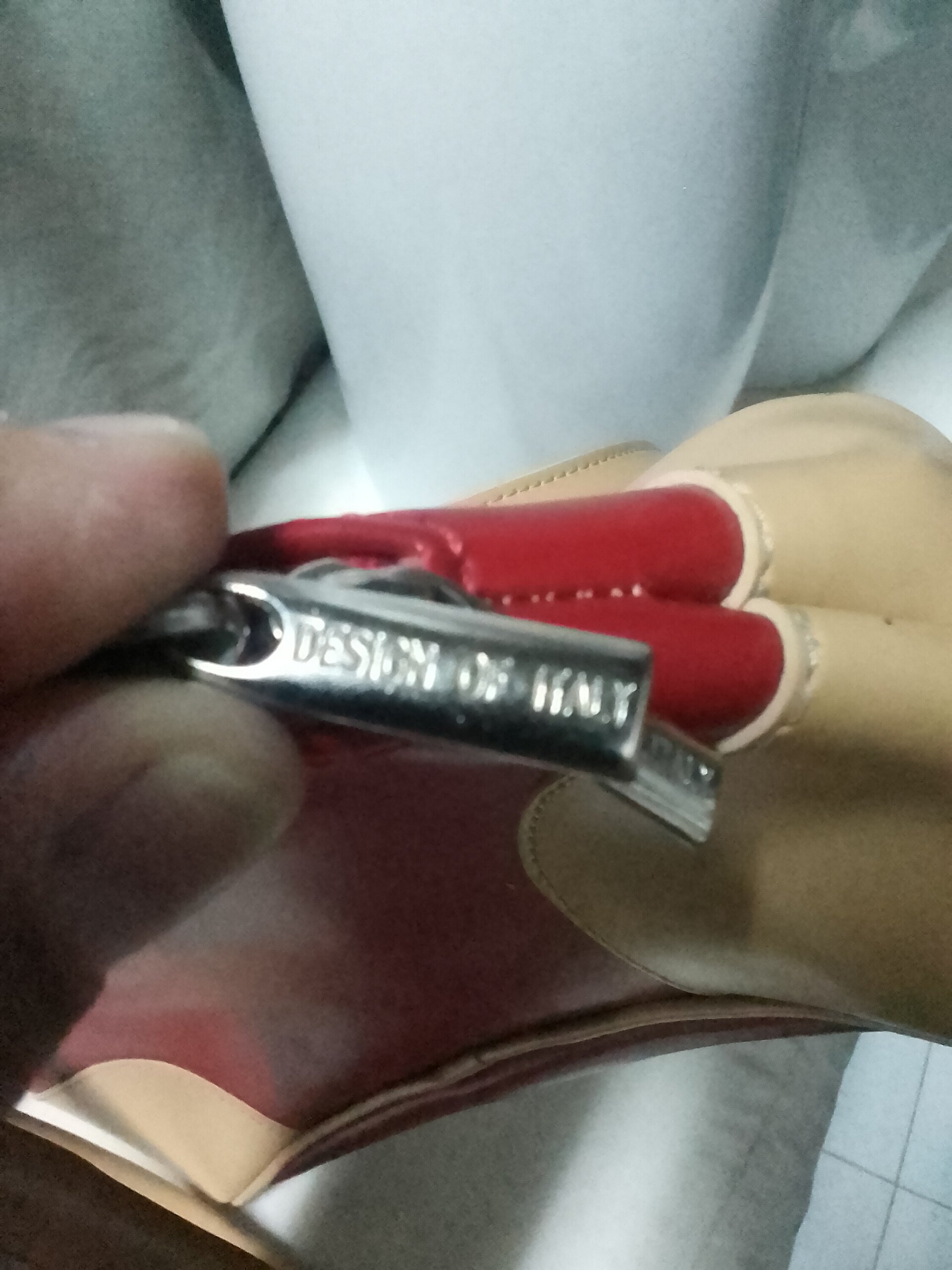 Bolso de asas rojo - 4