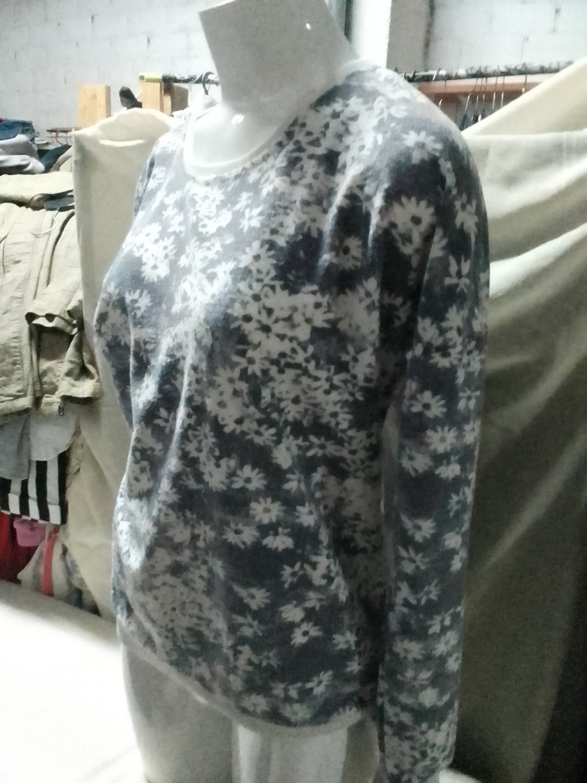 Jersey mujer manga larga estampado - 3