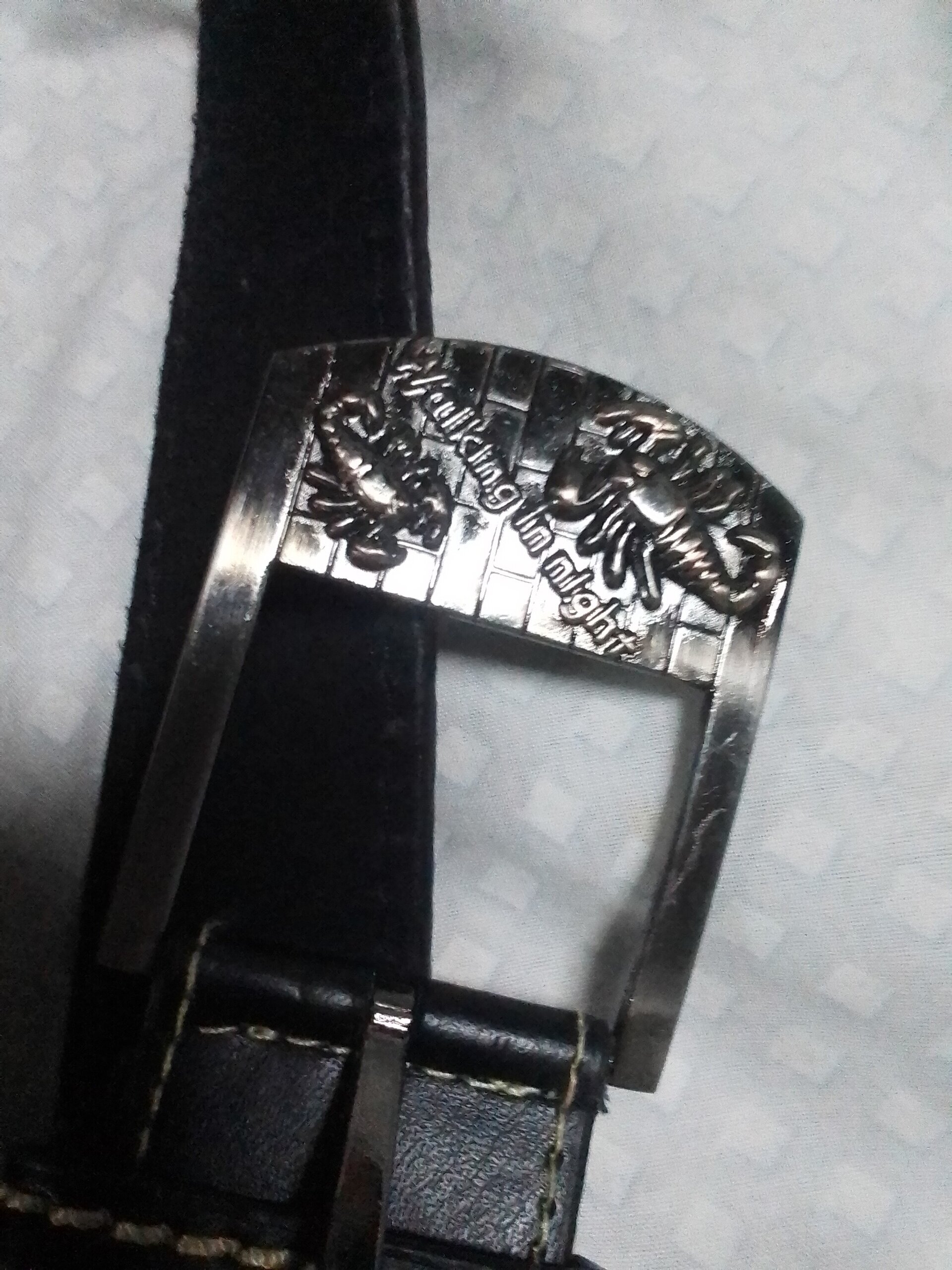 Cinturón con hebilla metálica - 2