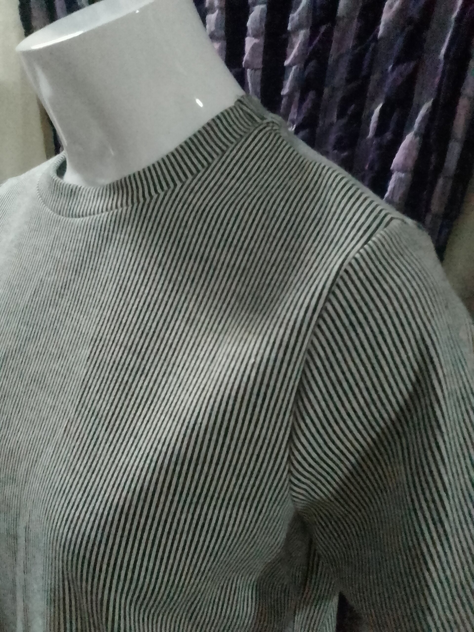 Vestido mil rayas manga corta - 2