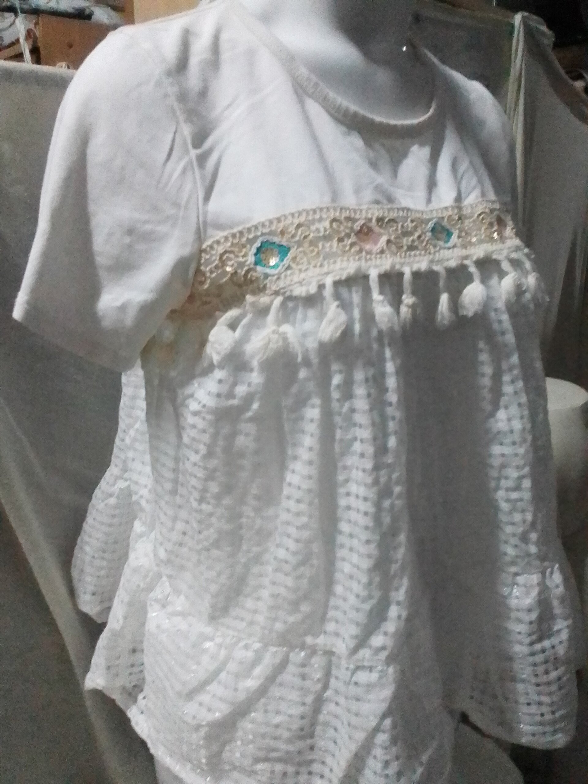 Blusa étnica mujer - 1