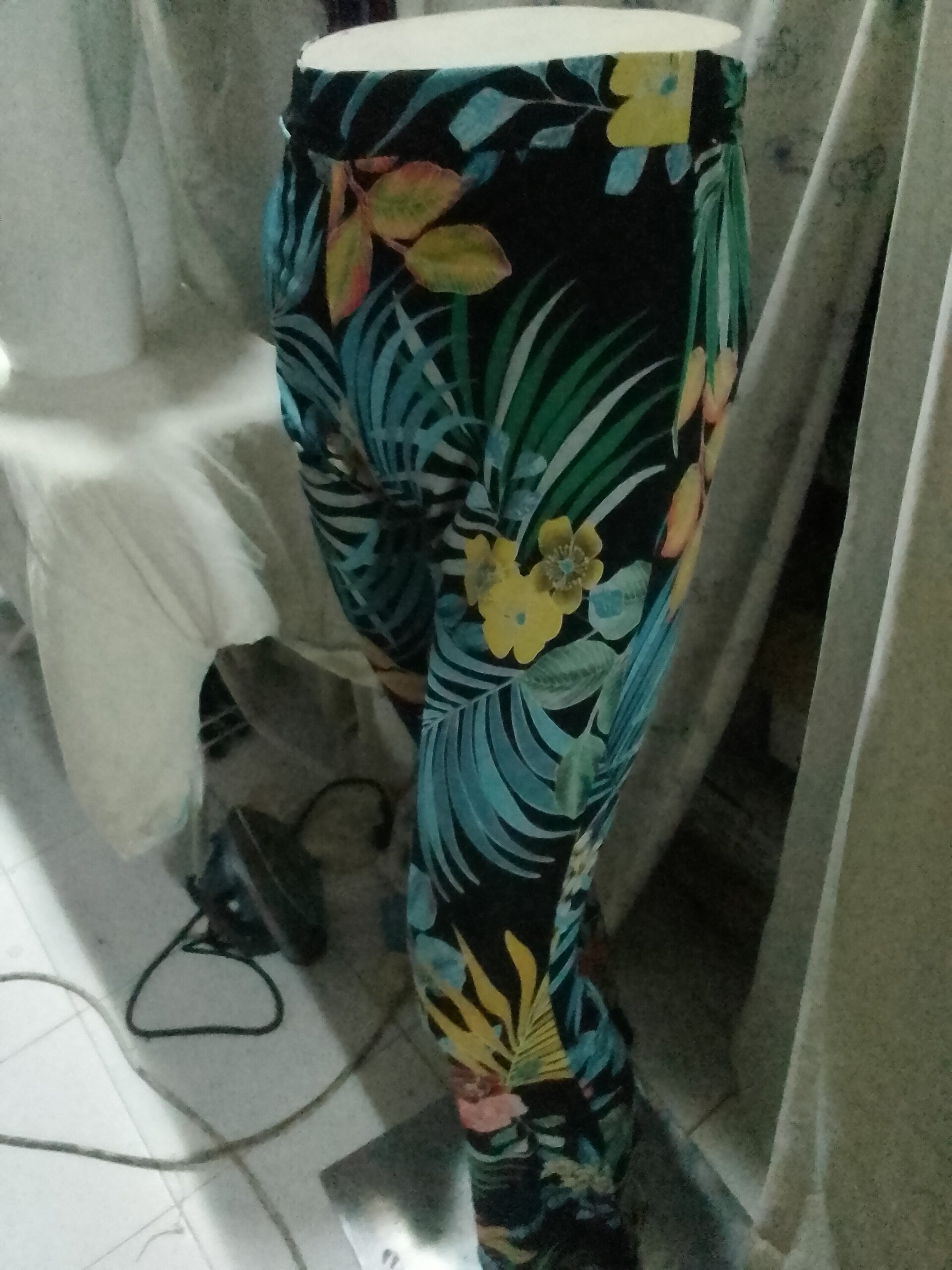 Pantalón ancho mujer estampado selva - 3
