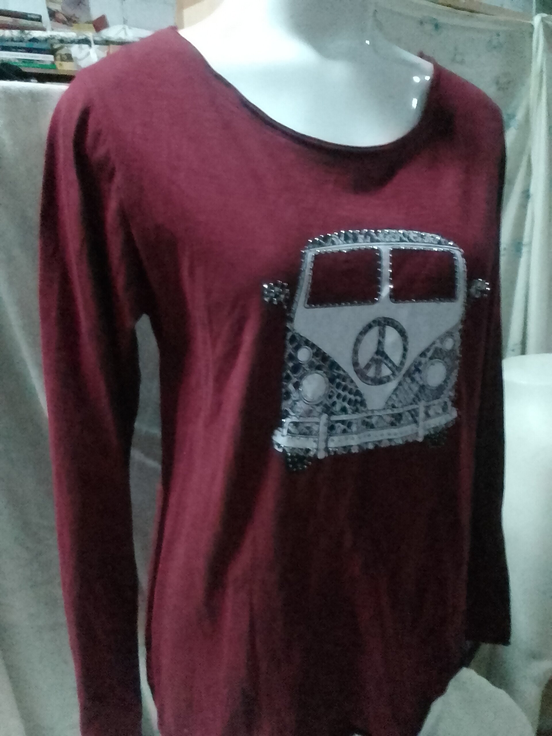 Camiseta italiana manga larga mujer - 3