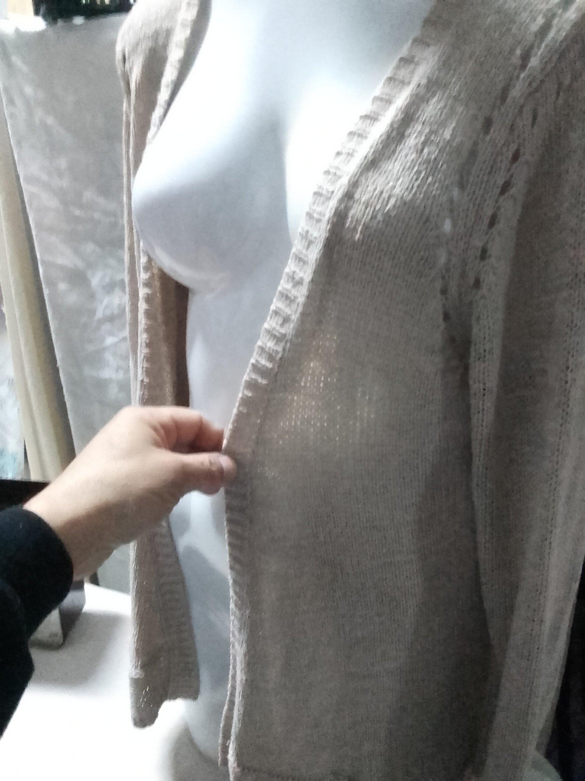 Cárdigan abierto - 2