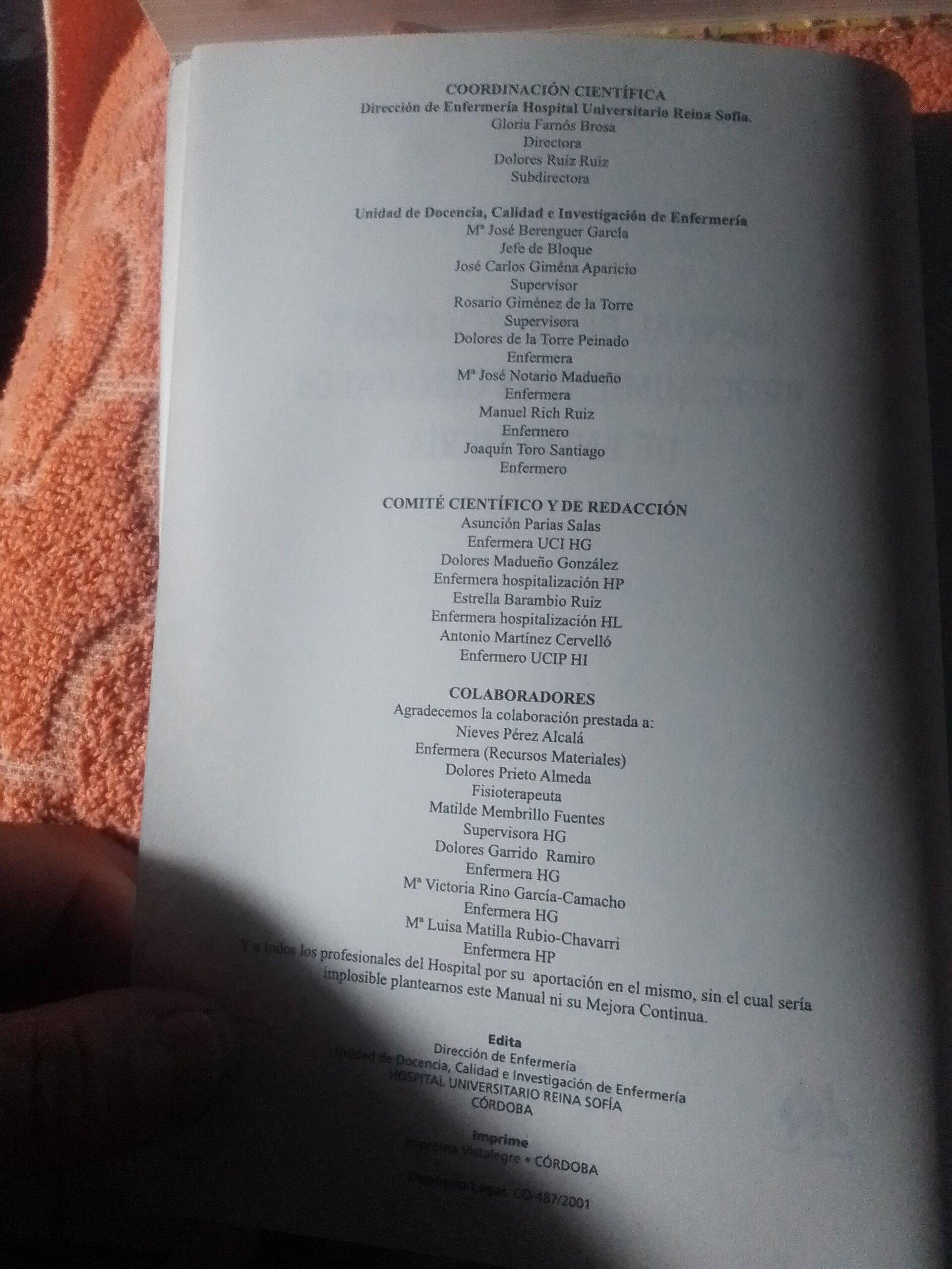 Manual de protocolos y procedimientos generales de enfermería - 2