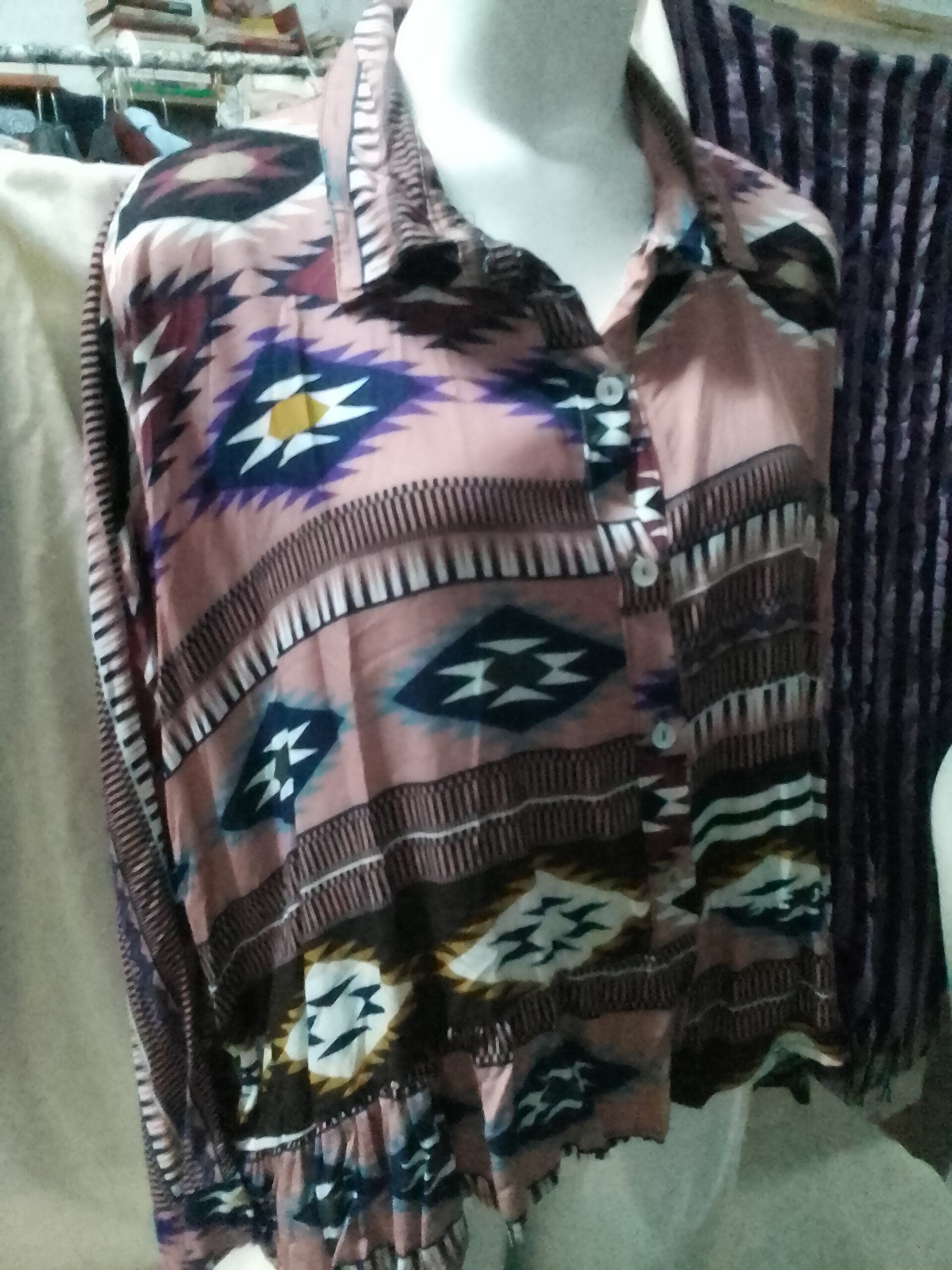 Blusa étnica mujer estilo boho - 1