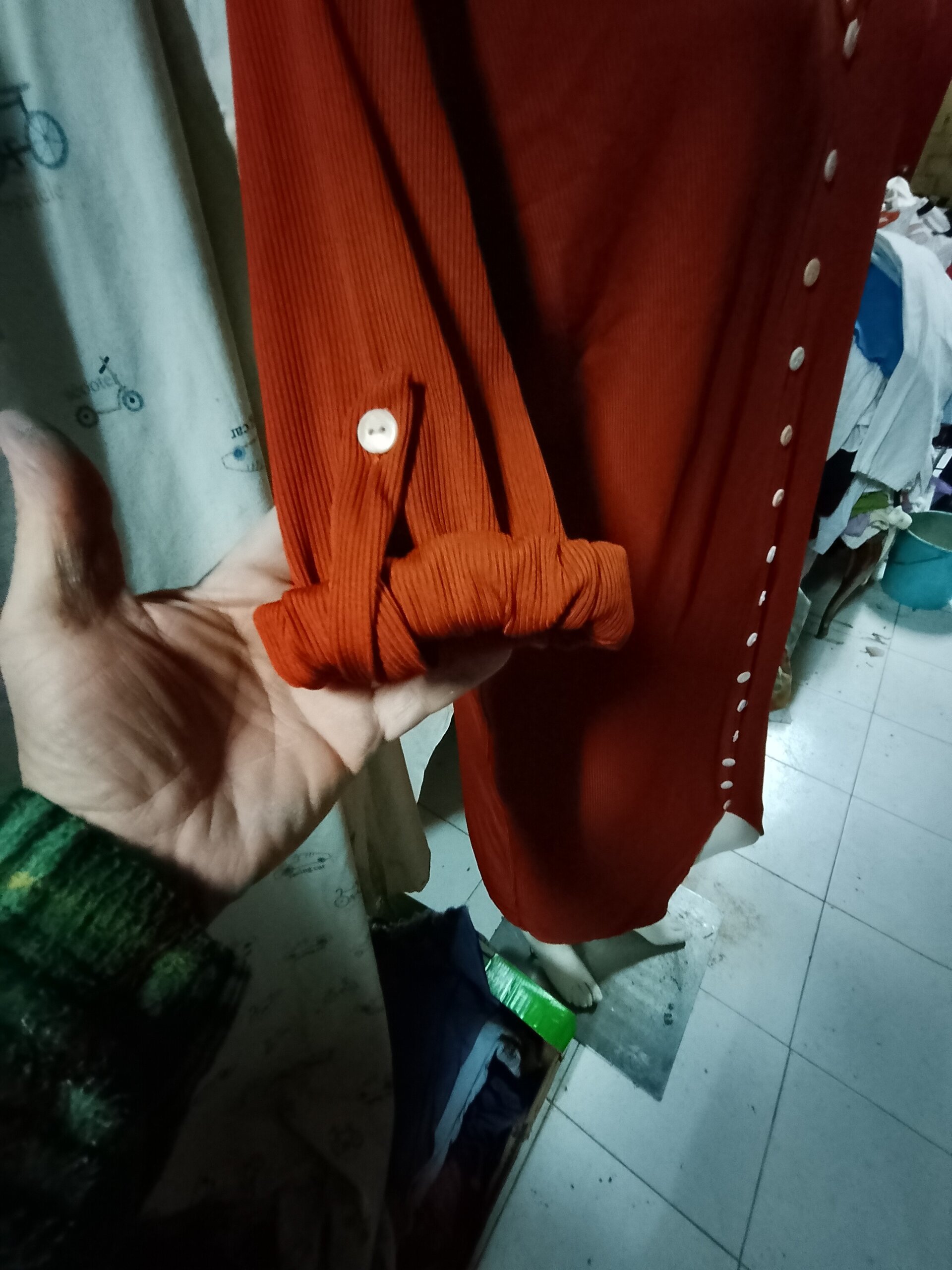 Vestido italiano mujer manga larga - 3