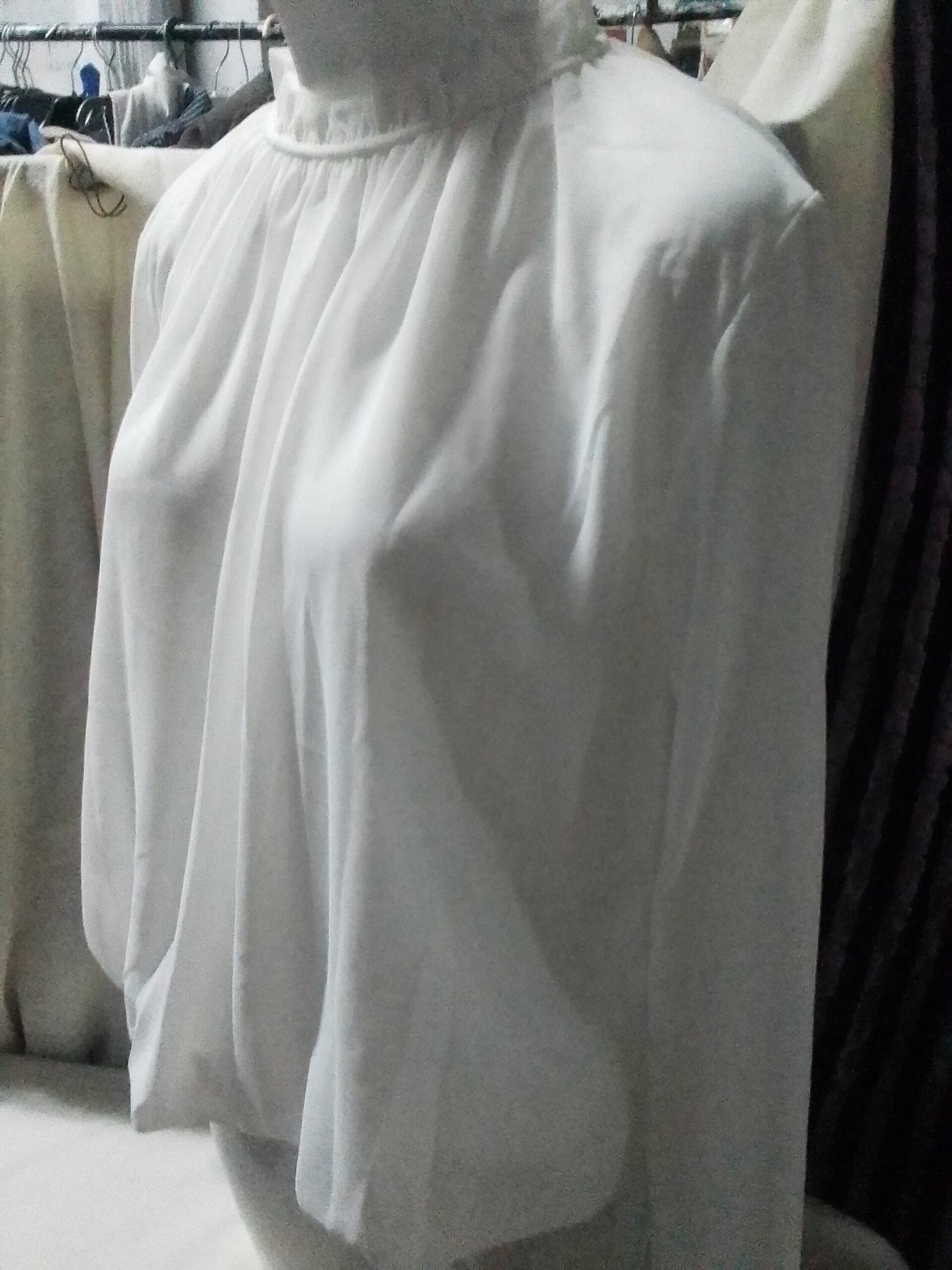 Blusa italiana semitransparente - 5