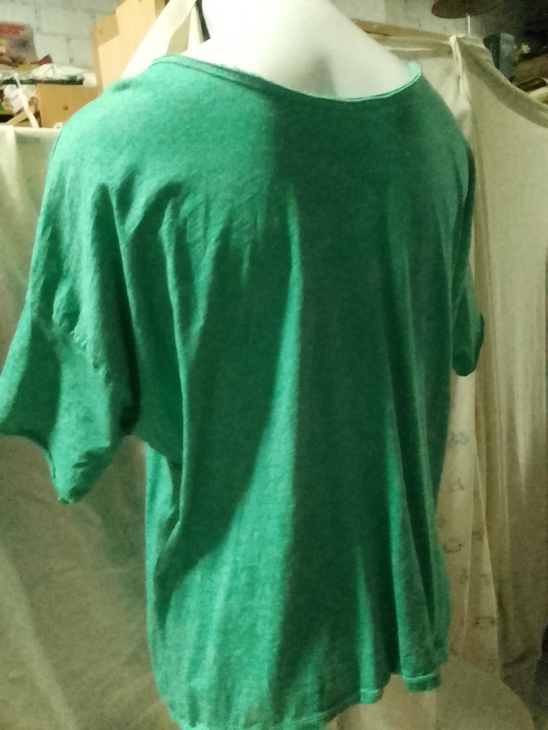 Camisa blusa mujer media manga - 3