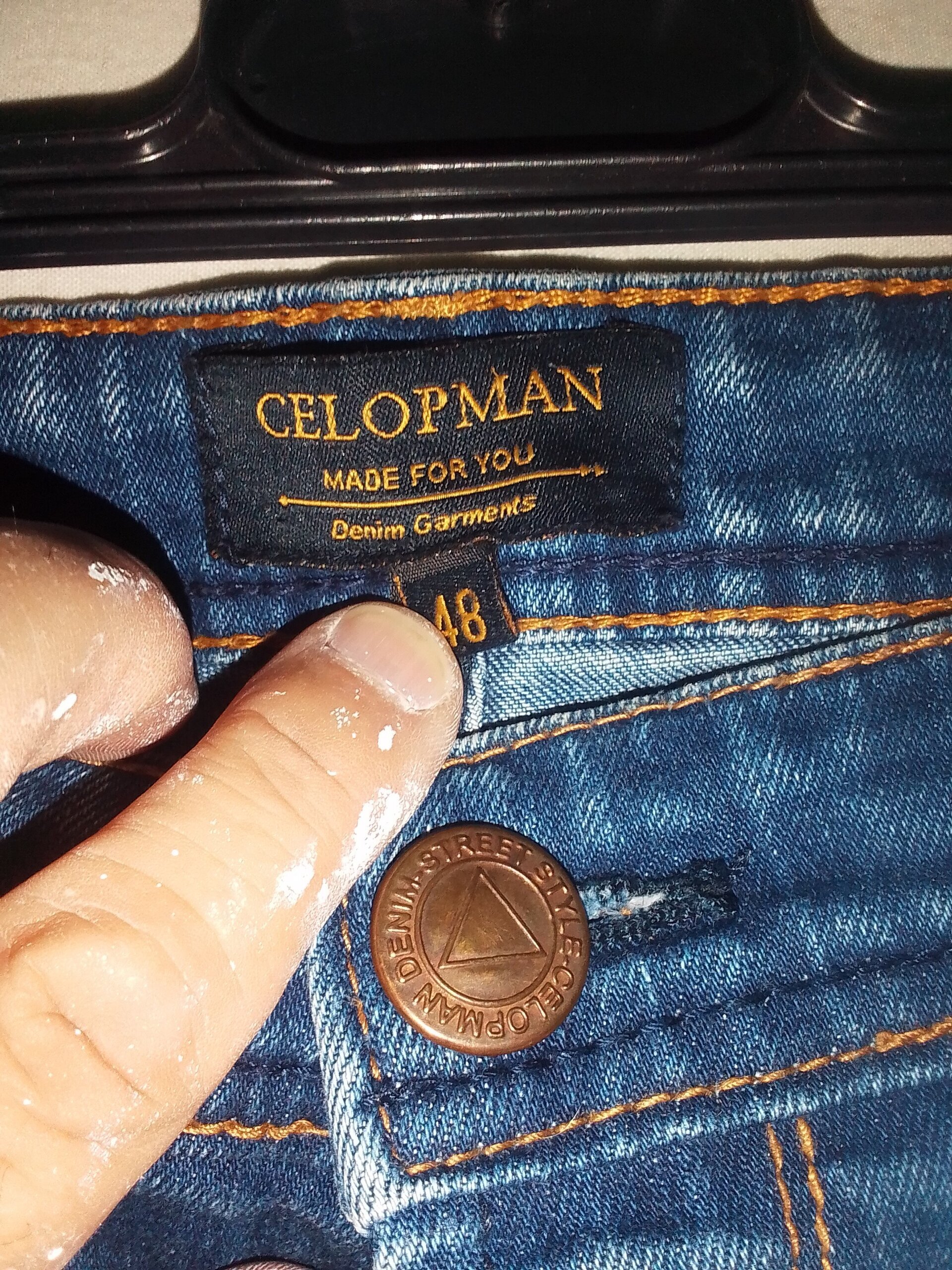 Vaquero pitillo hombre - 2