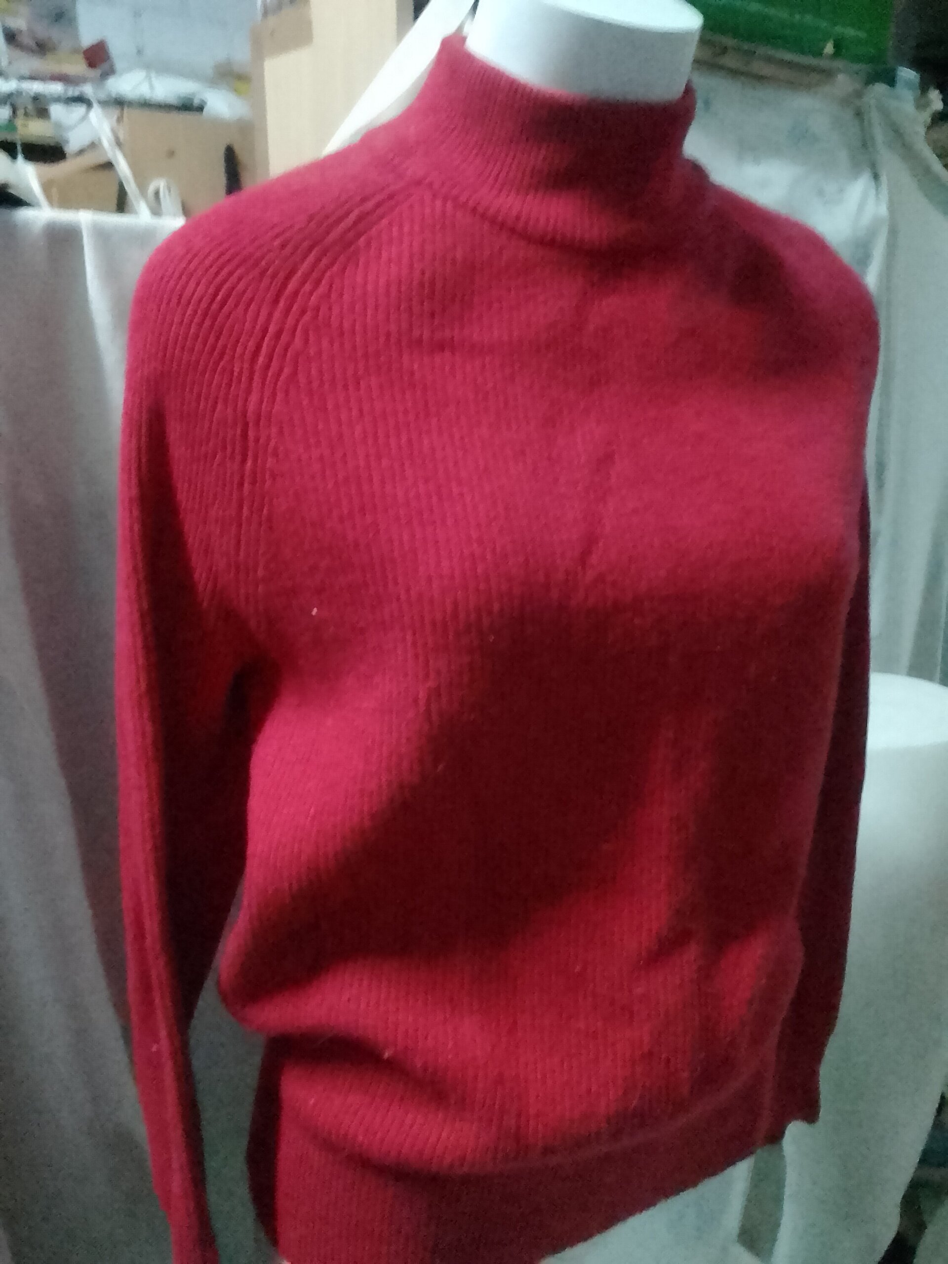 Jersey mujer cuello estrecho - 1