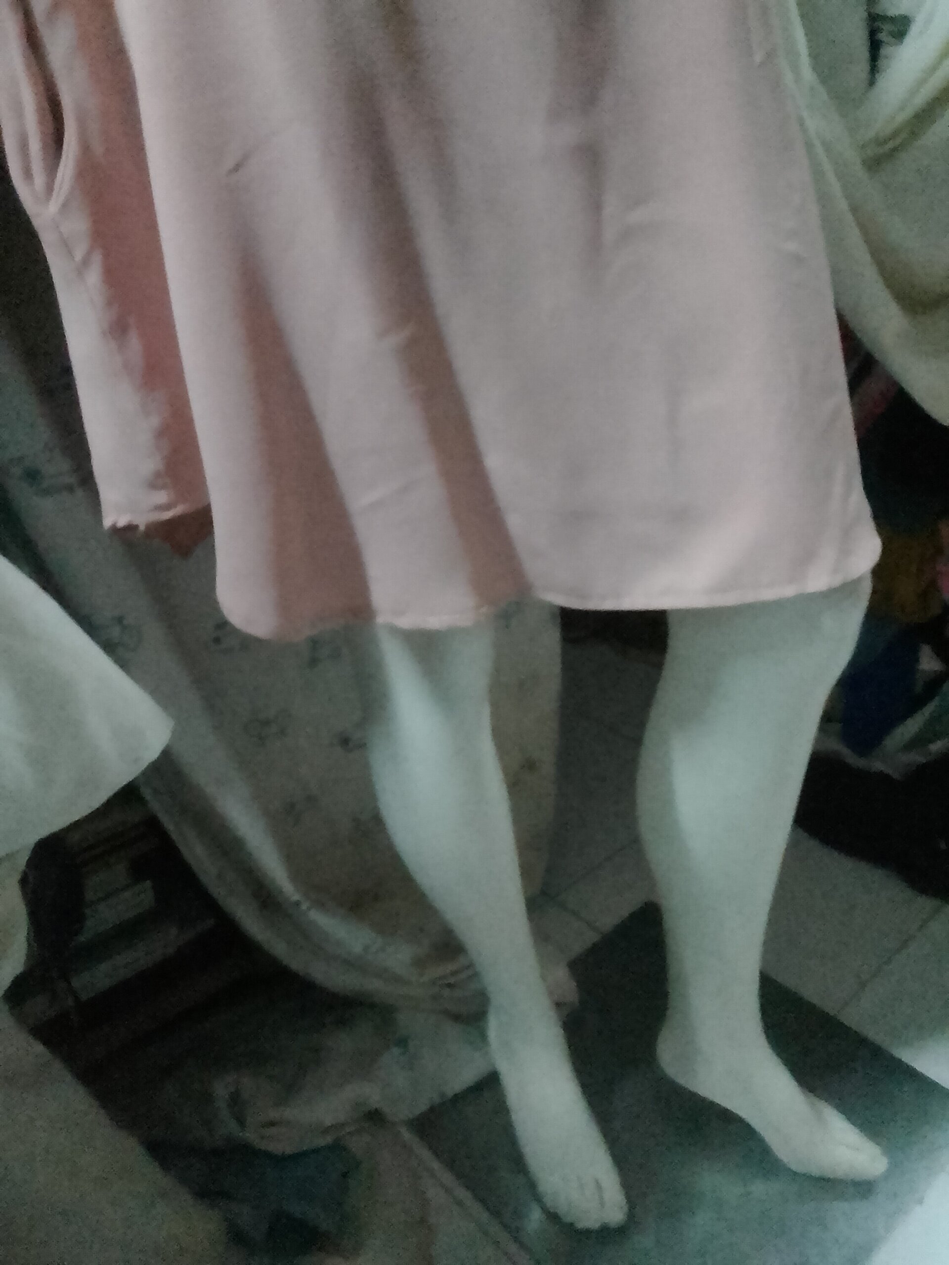 Vestido hasta la rodilla manga larga - 3